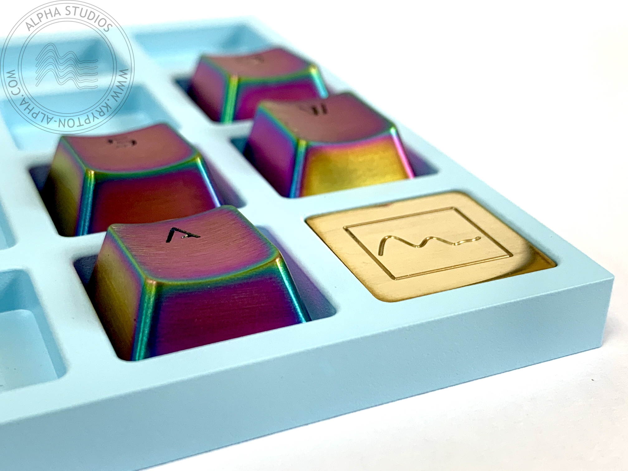[Pre-Order] Krypton Alpha T19A Artisan Tray. Aluminium & Cerakote™ with Badge image 31