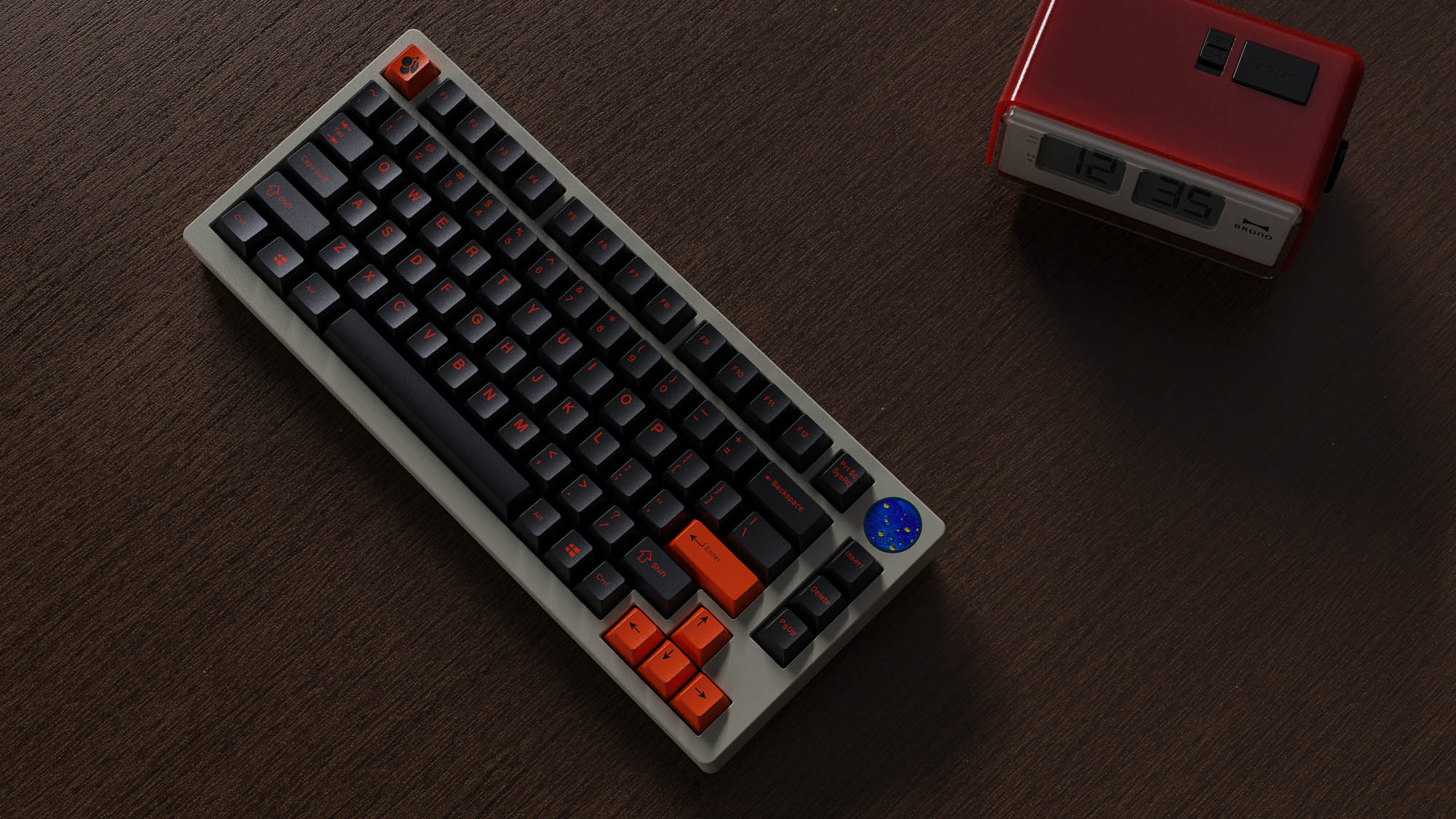 ePBT ABS Doubleshot Vermilion on Oil | Group-buy ended image 7