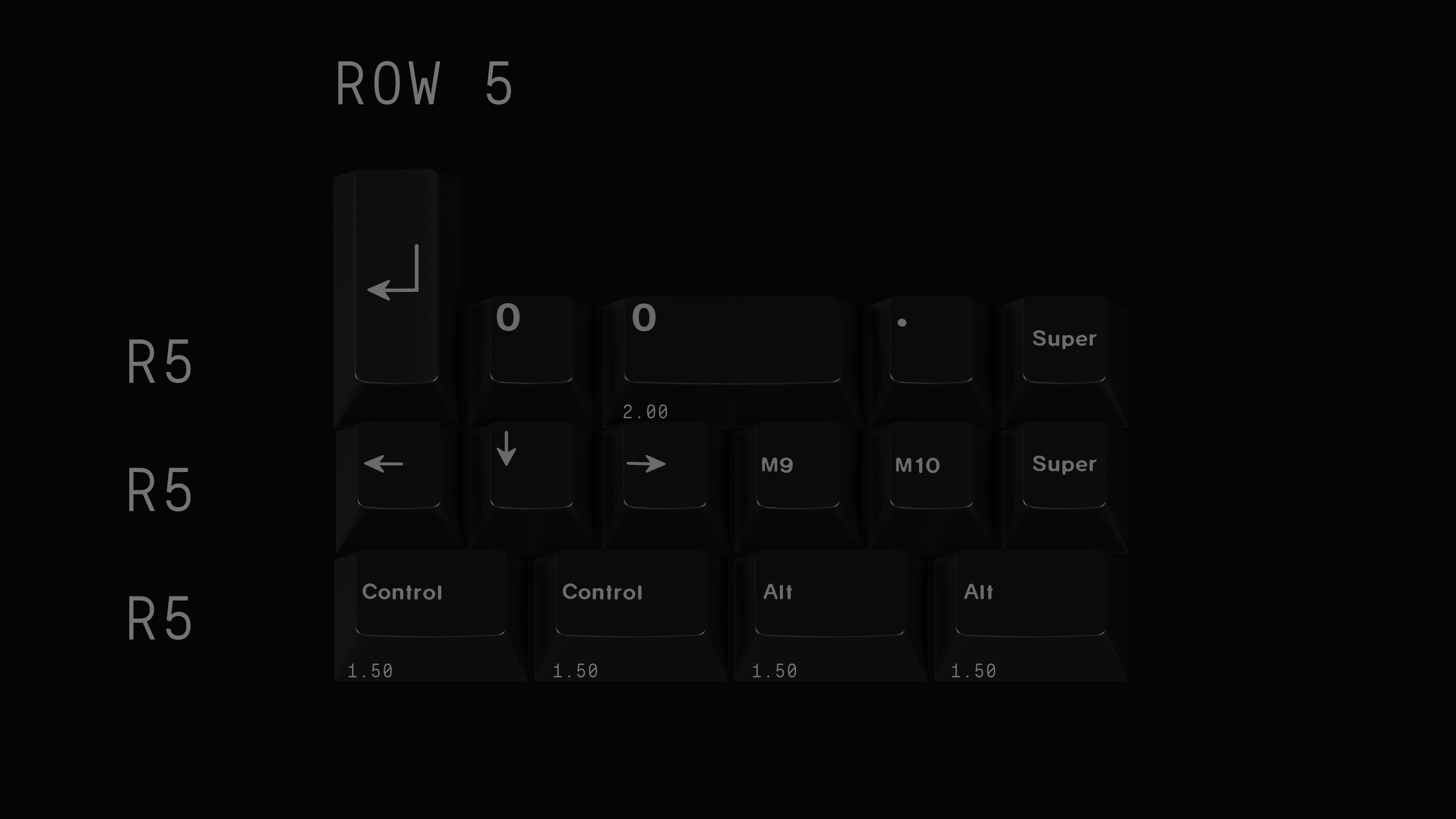 GMK Grey on Black // All kits will be made image 5