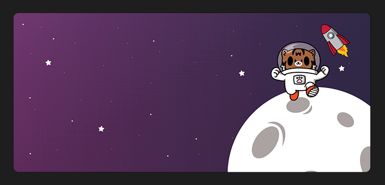 CosmiCat Deskmat Group Buy - Cats in Space..space...space.. image 3
