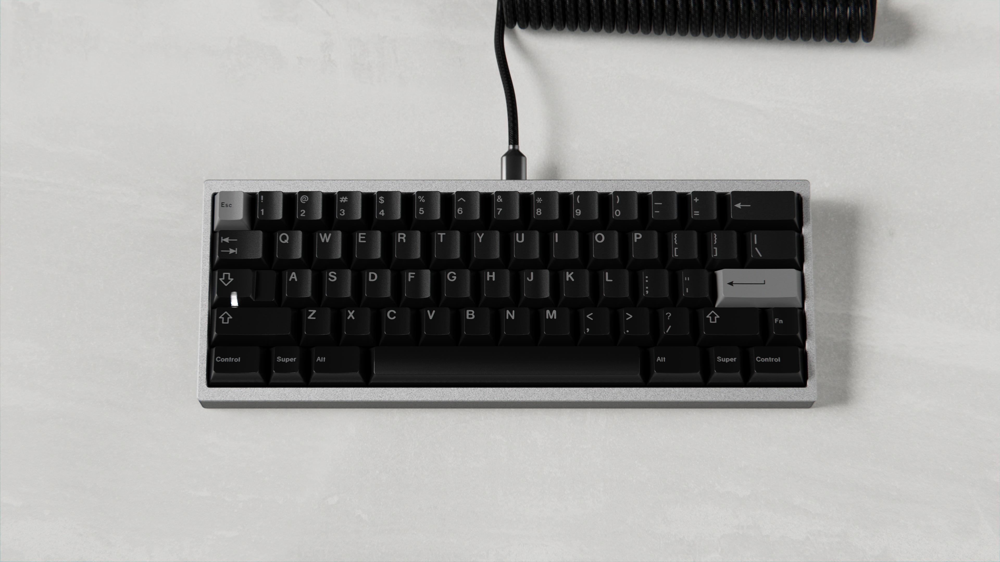 GMK Grey on Black // All kits will be made image 14