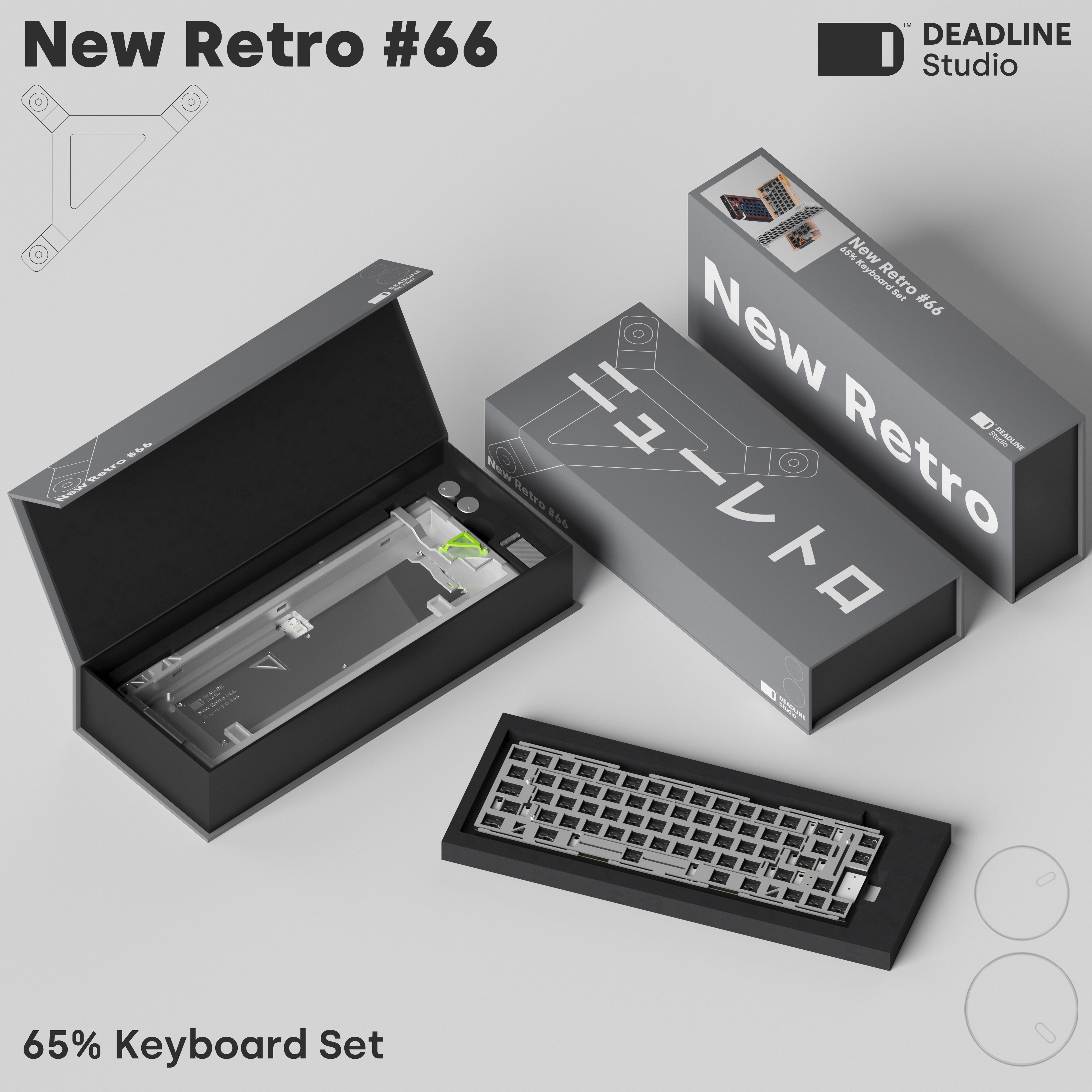 DEADLINE STUDIO - New Retro #66 65% keyboard ( 4.16 ends） image 31