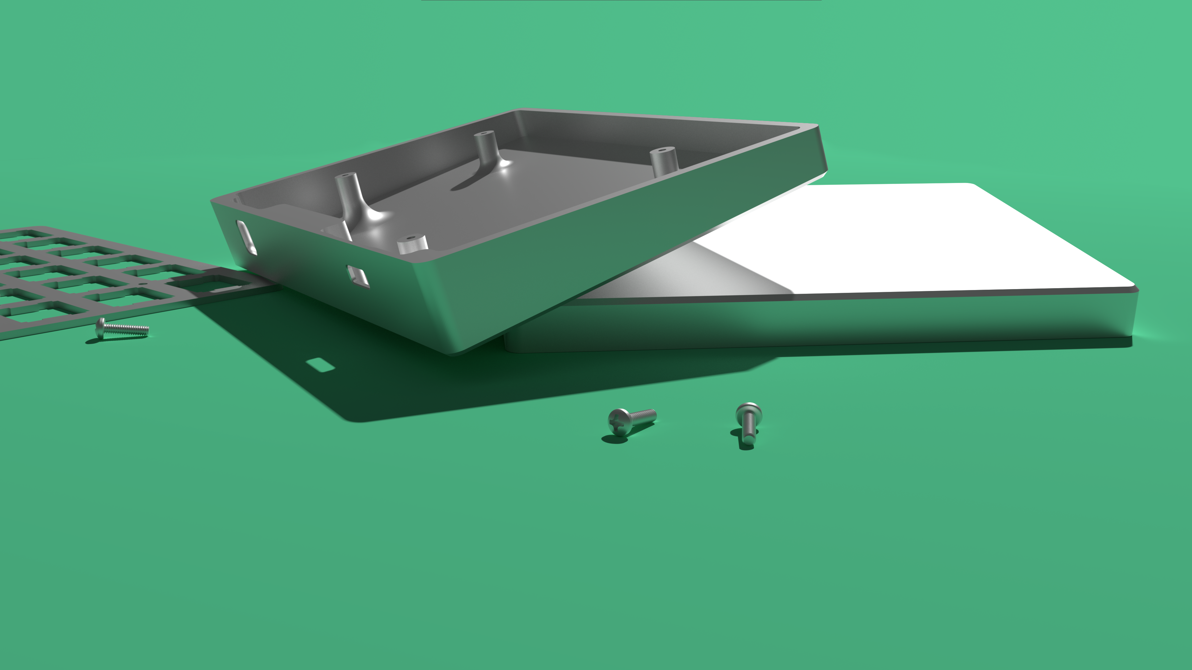"Let's Split" Machined Aluminium case (cancelled) image 5