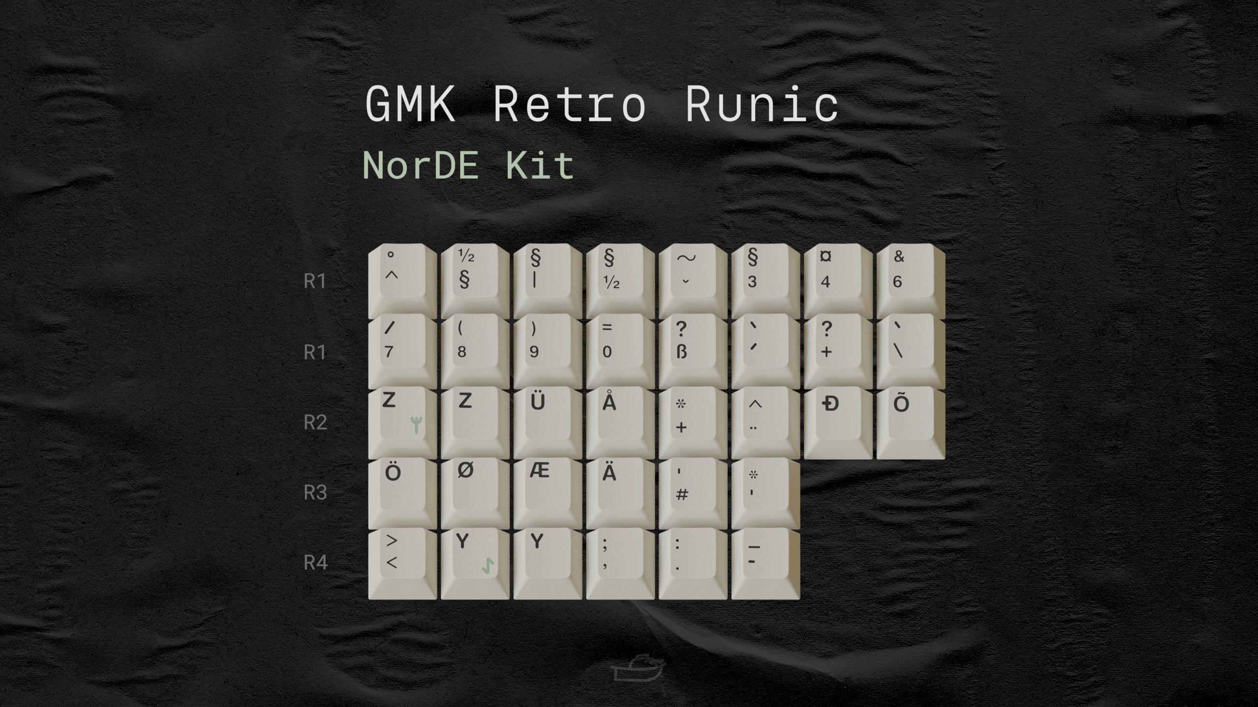 GMK Retro Runic image 7