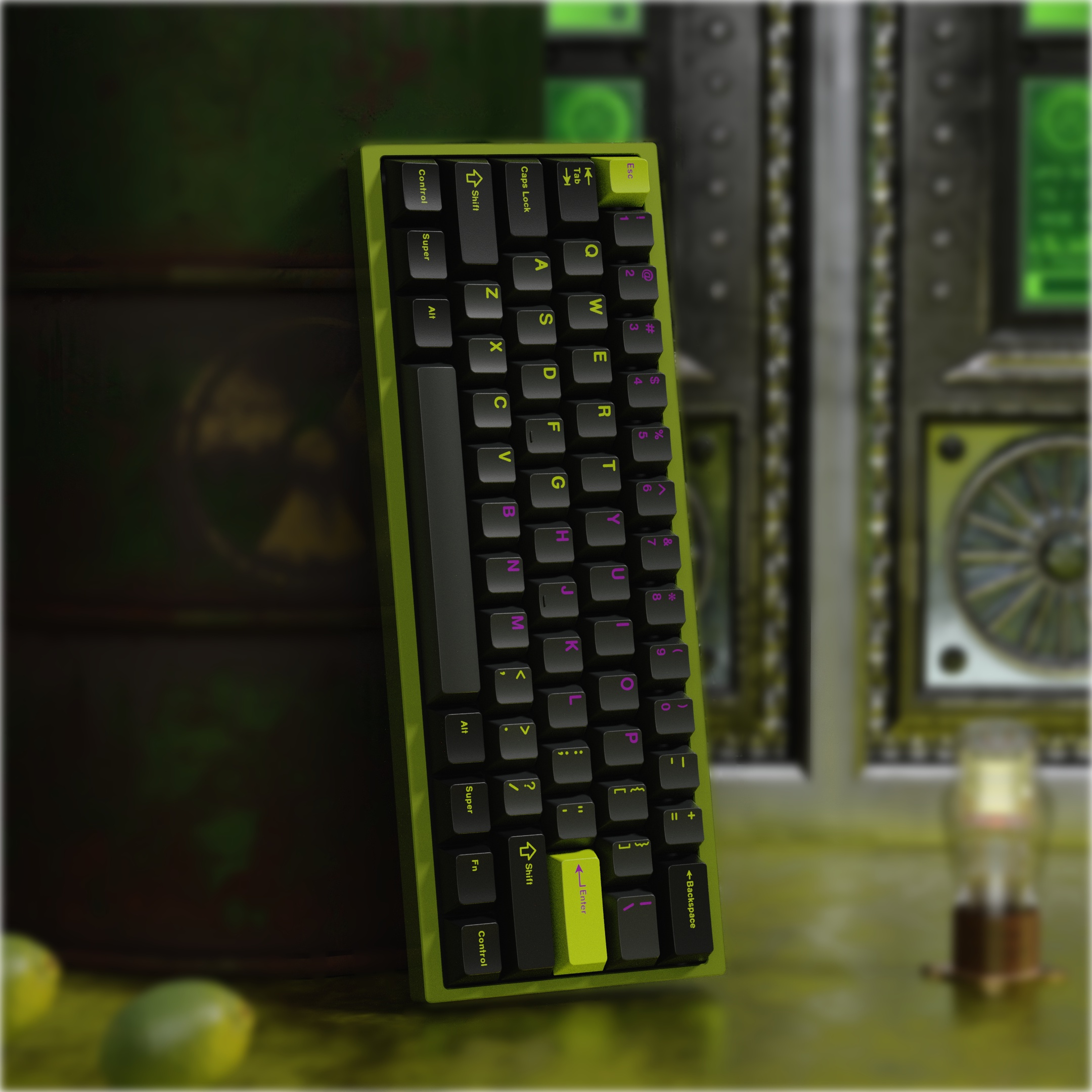 GMK CYL Evil Lime | Big changes to the kitting image 11