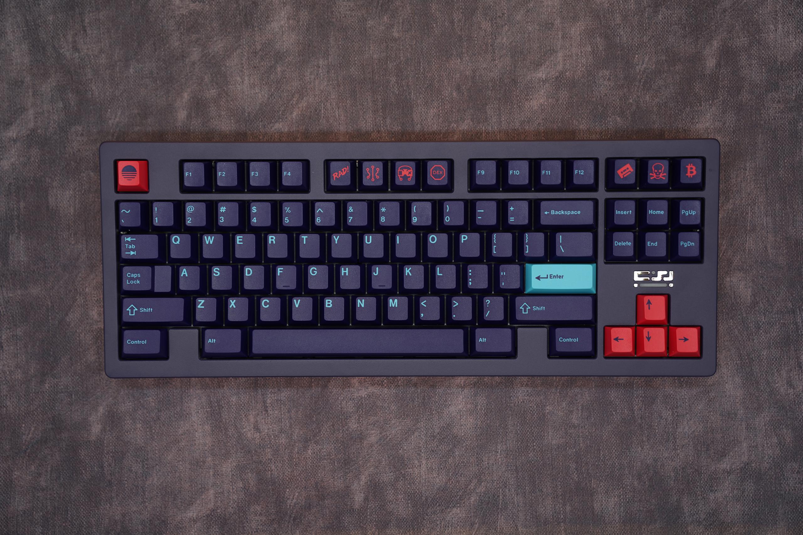 MOBULA80 in-stock buy : a split PCB/plate designed TKL by CUBE Studio image 13