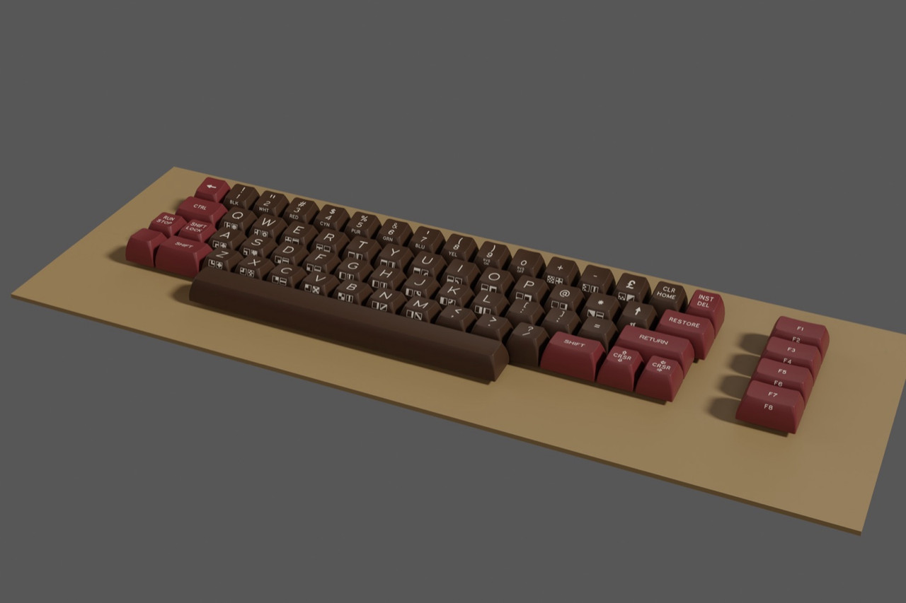 SA 64 / SA 64C / SA 16 — SA keycaps for the Commodore 64, 64C and 16