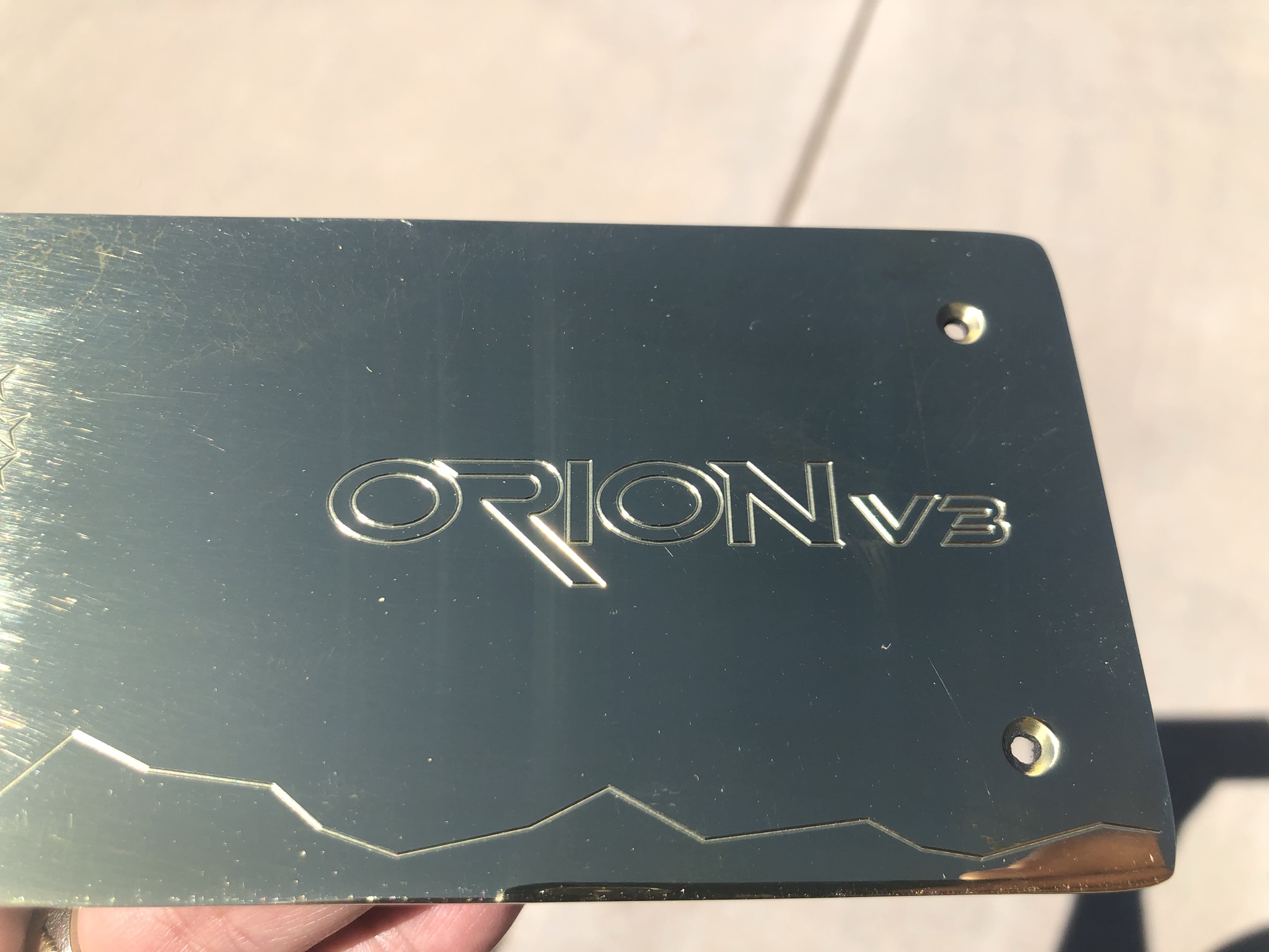 Duck Keyboard Weights AND BACK INSERTS- Orion V3 image 4