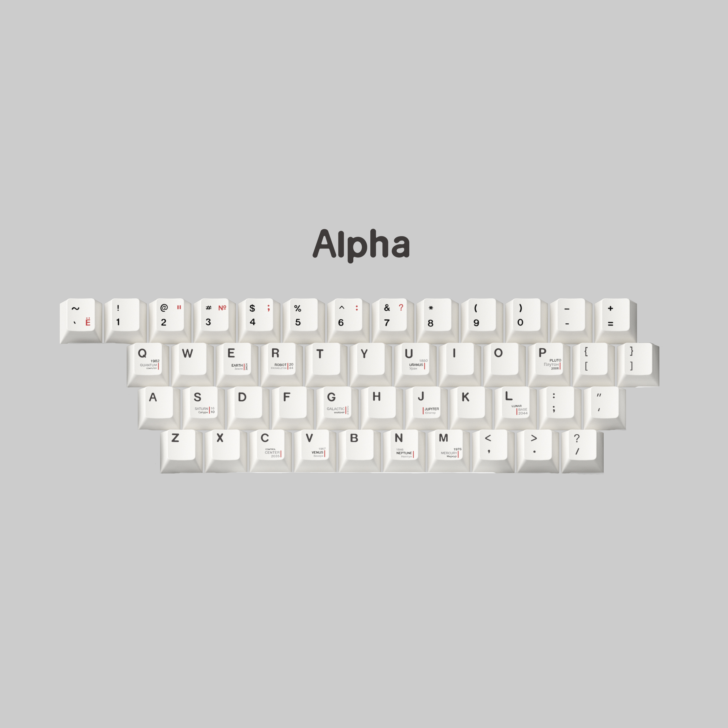 Space Crisis PBT Cherry Keycaps Set | May.19 - June.09 - GB live! image 3