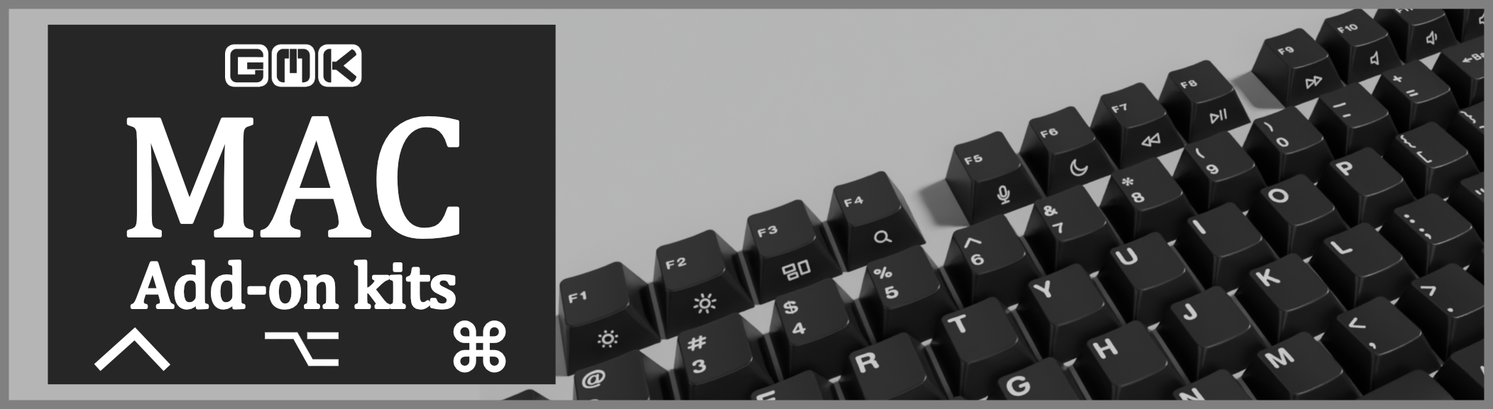 GMK CYL Mac Add-on Kits | R4 Row Unification & Dolch Added