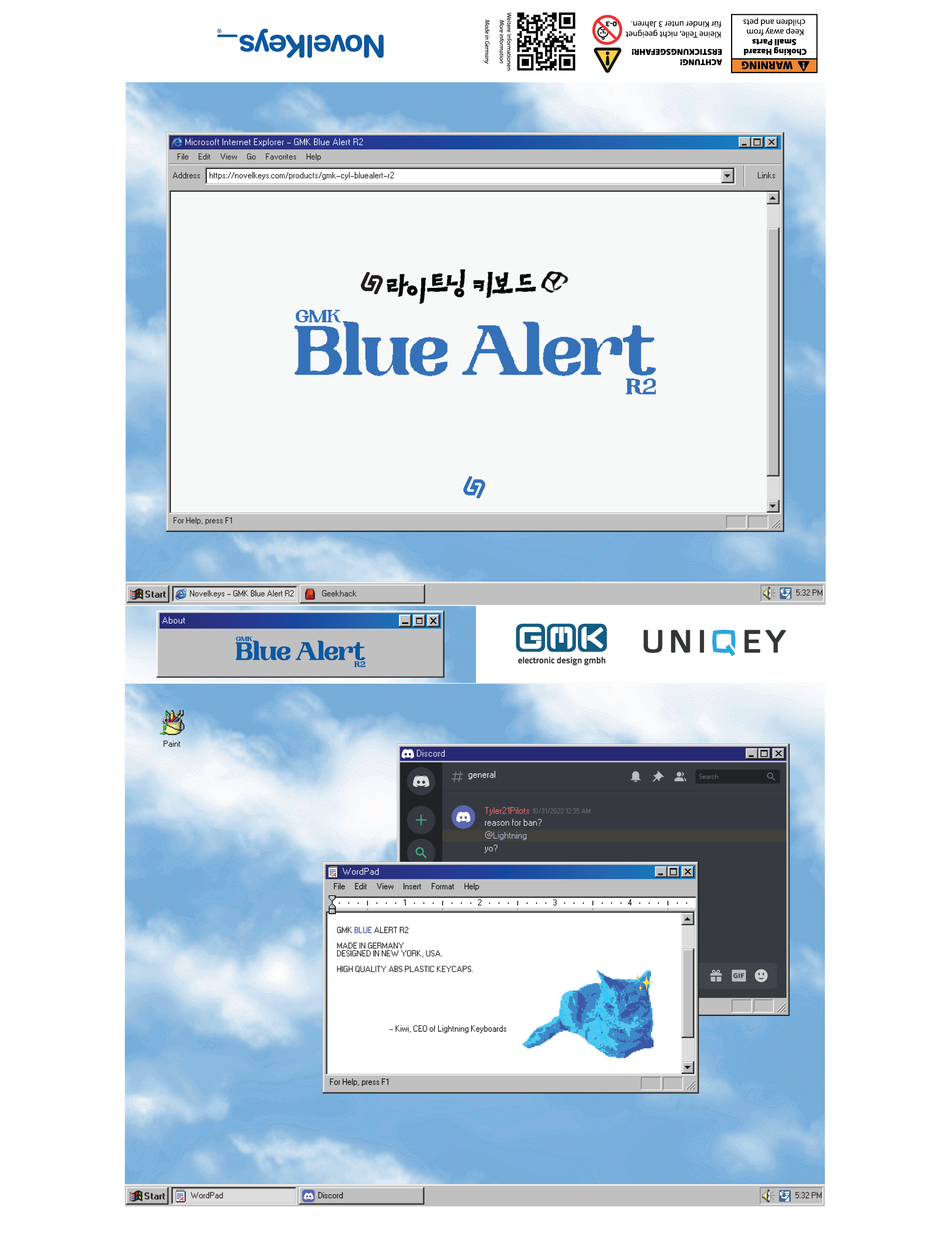 GMK Blue Alert R2 - Preorder runs Sep 6-27, 2024 image 20