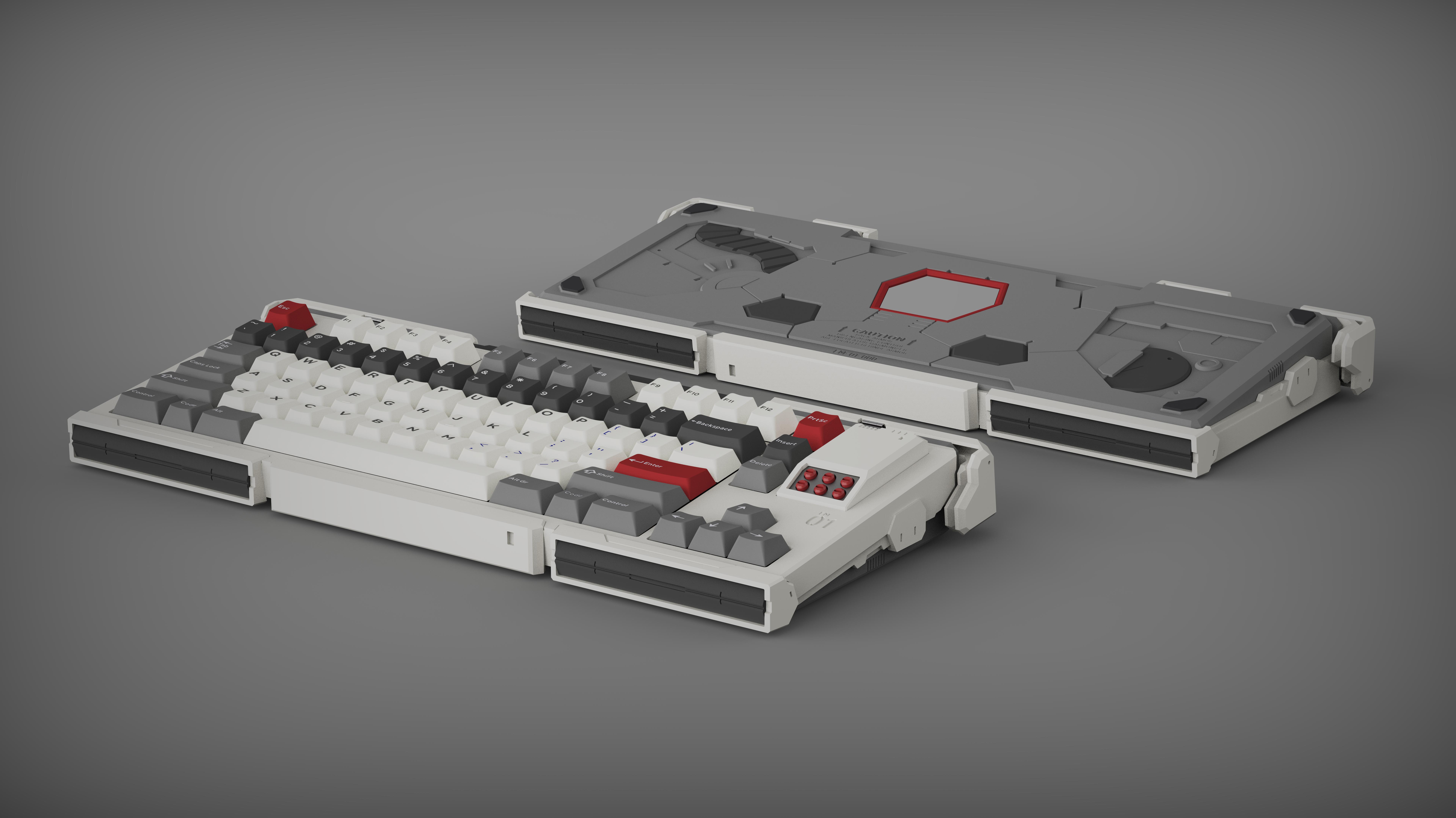 【IC】EM-01 80% Mecha-Themed Keyboard (by Zero G) image 8