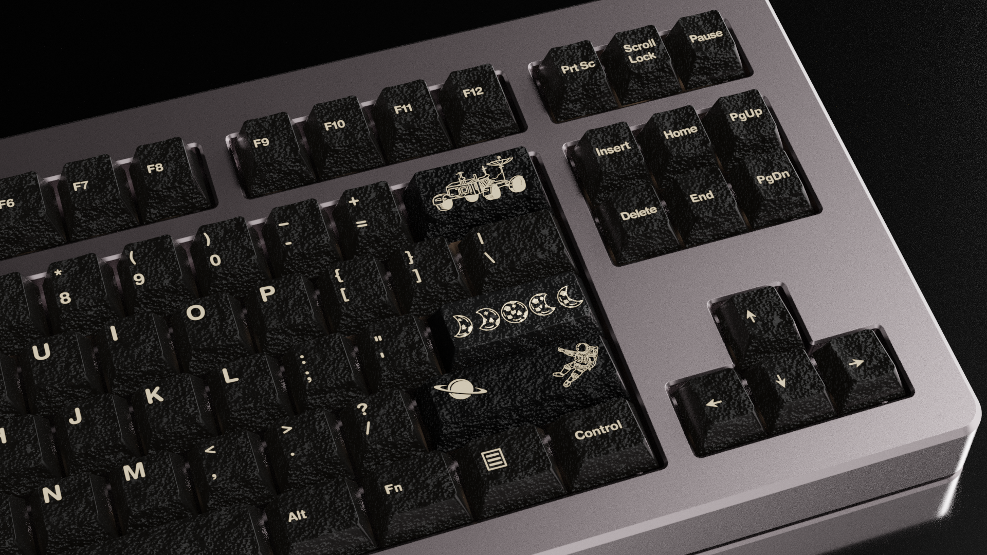 Awekeys Moon Landing - Stonelike Metal Keycap Set - Sound Test Updated image 9