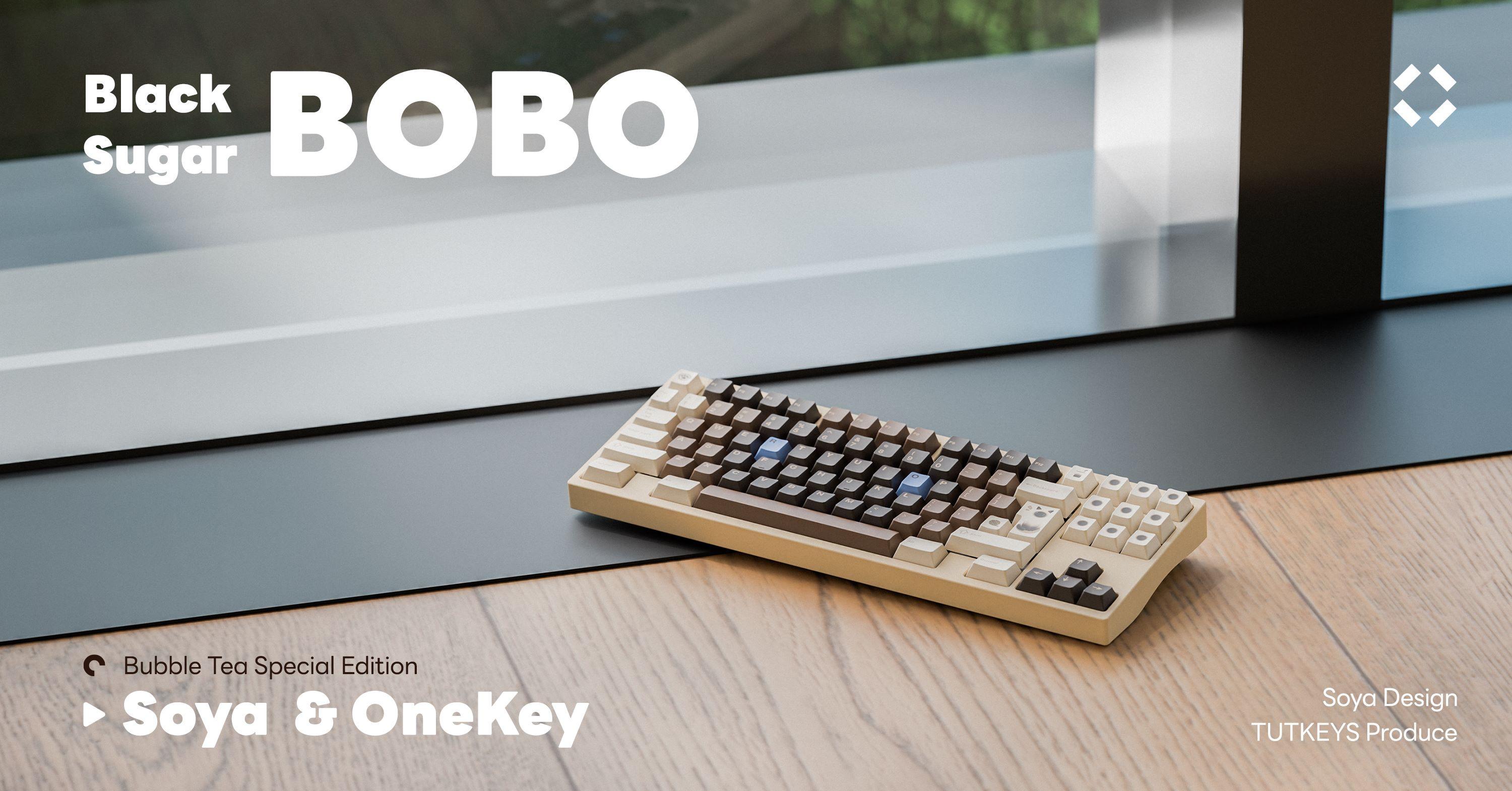 TUTKEYS Black Sugar Bobo Keycaps image 1
