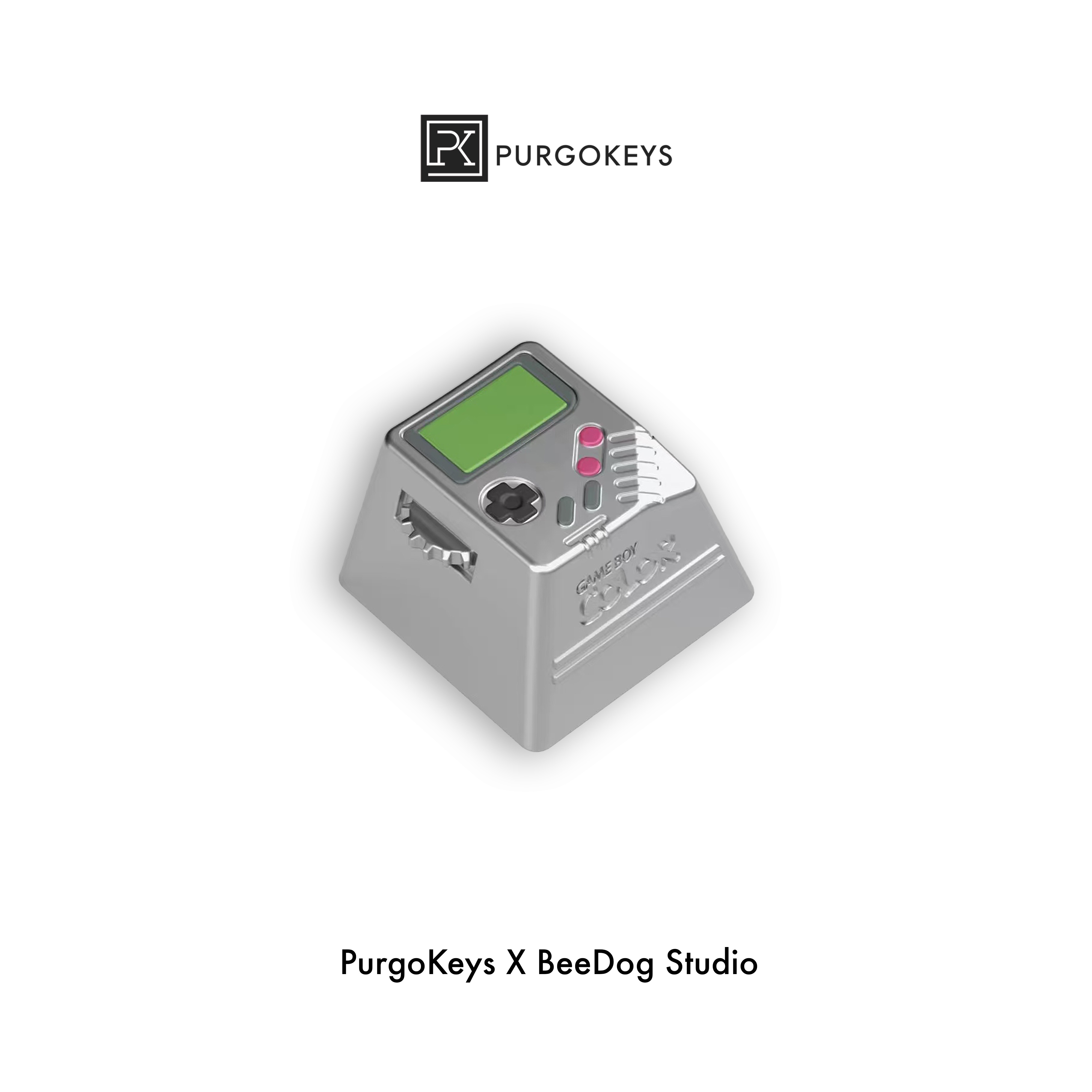 Gameboy Titanium Artisan Keycap image 3