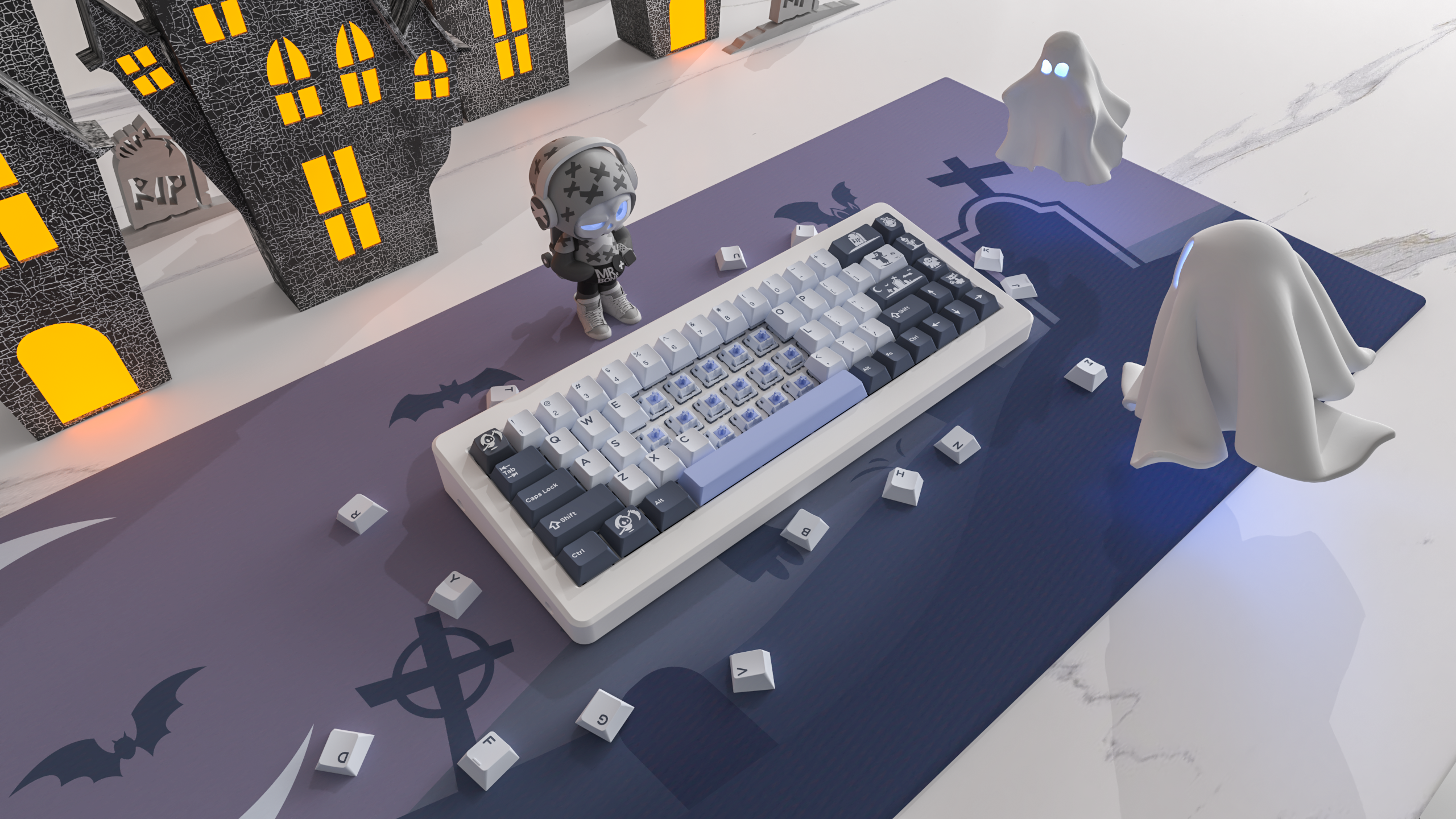 DMK x ZERO-G SUTDIO MIDNIGHT Themed Keycap，Three days until the end of GB! image 22