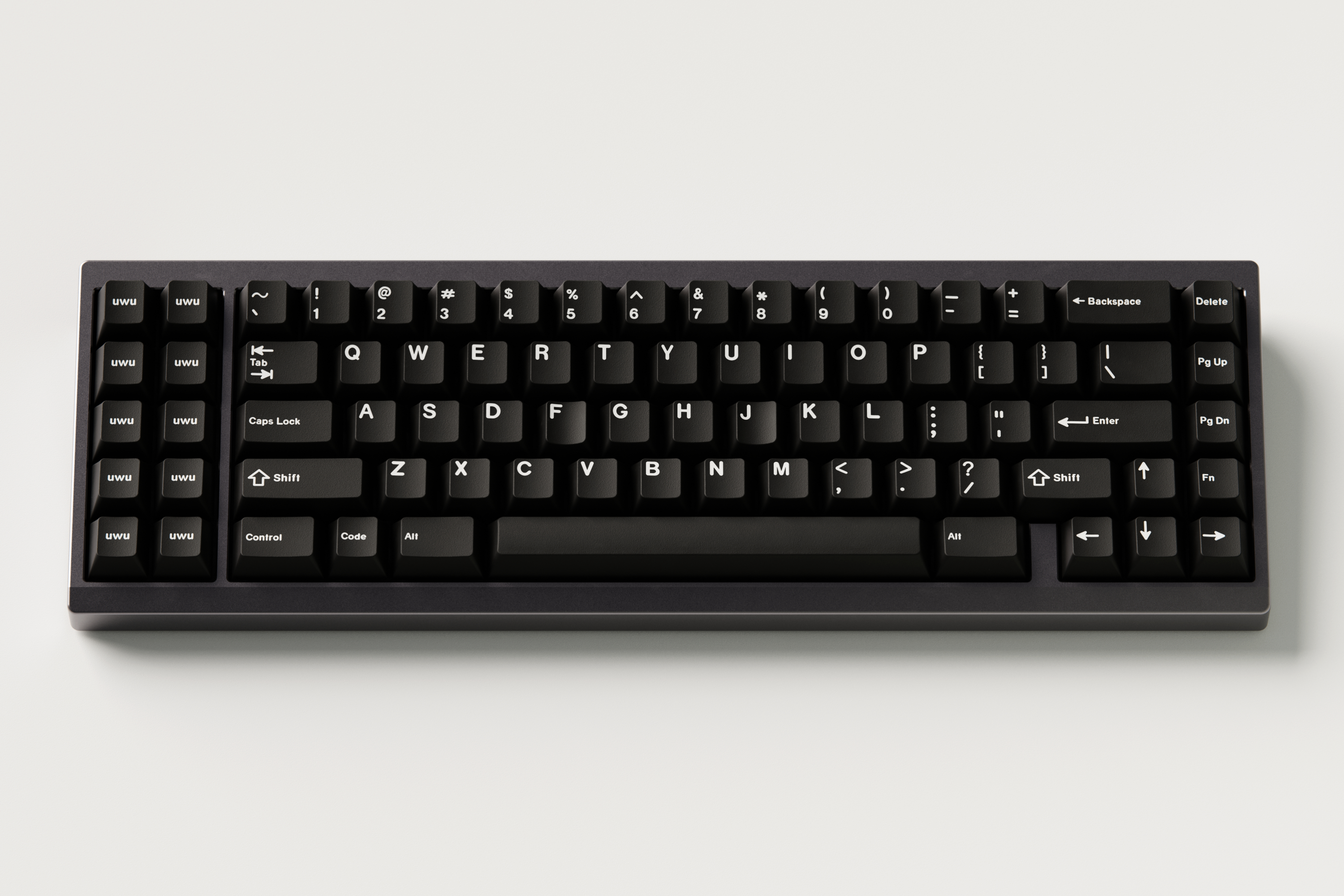 GMK Beige/WoB uwu Macro Add-on Kit image 3