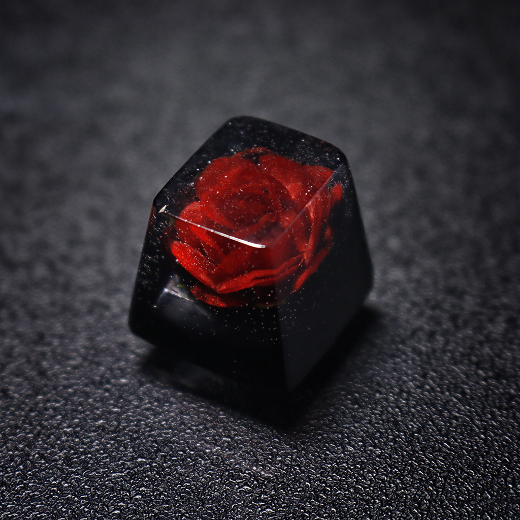 Artisan Rosa keycaps
