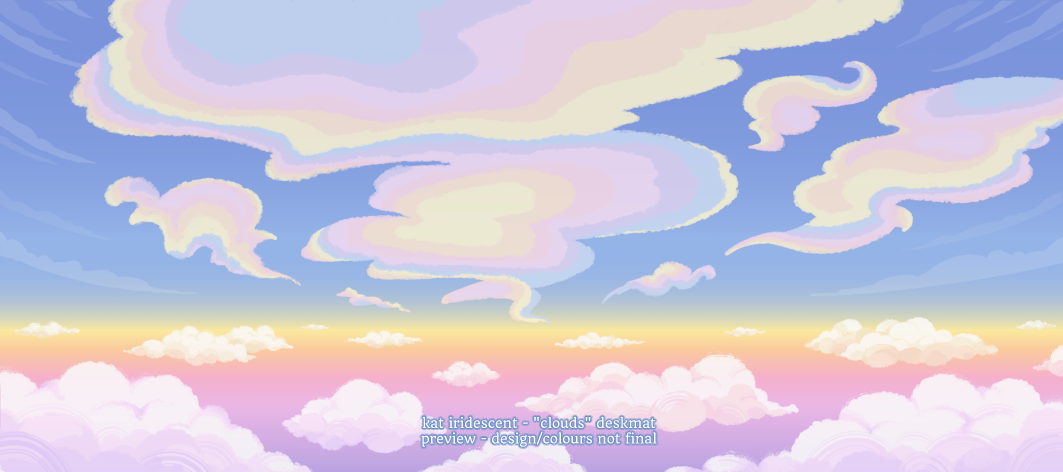 KAT Iridescent ✨ - update: deskmat designs! image 26