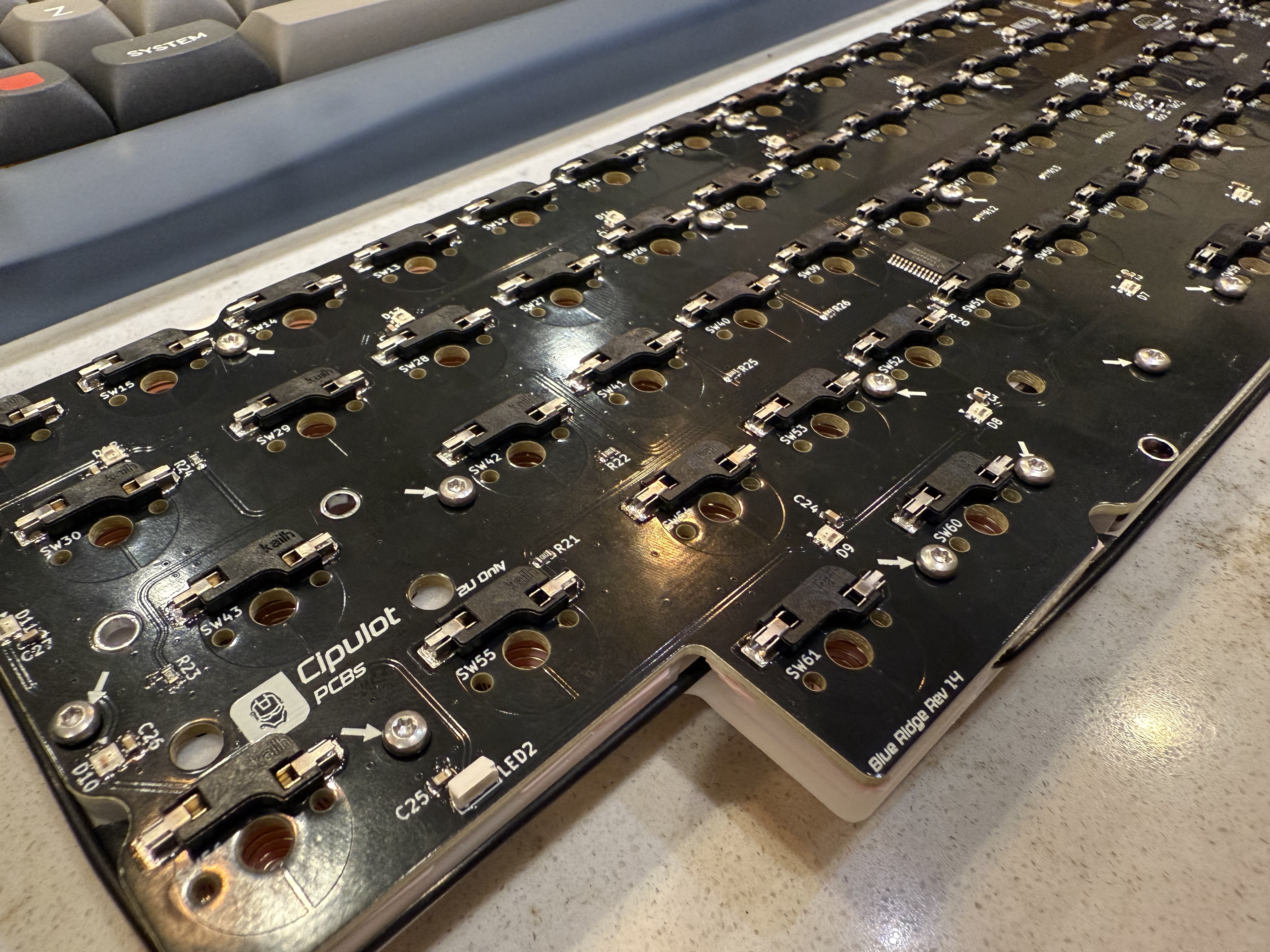 Blue Ridge HHKB (friction-fit mounted, with a hybrid MX/EC PCB) | Vendors! image 3
