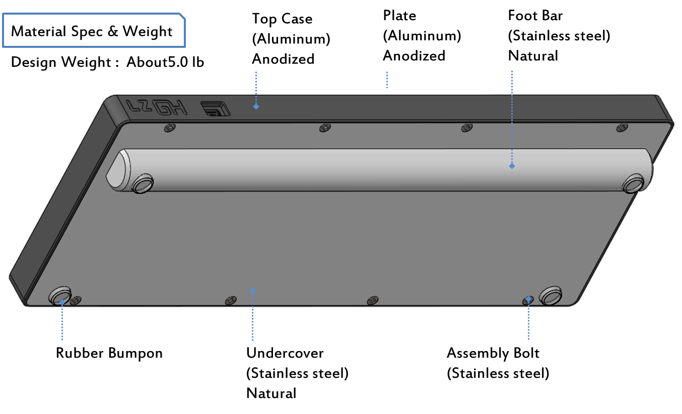 [Shipping Starting] LZ-GH Keyboard (taking LED options...) image 8