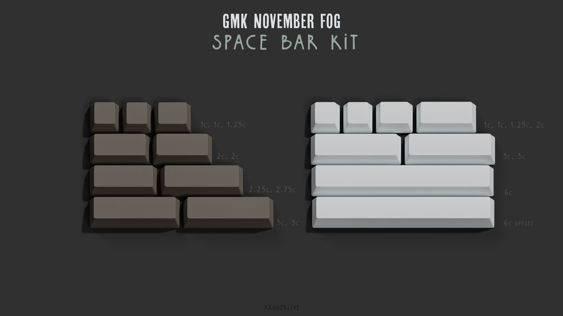 GMK November Fog - (Mostly shipped - Thank you!) image 31