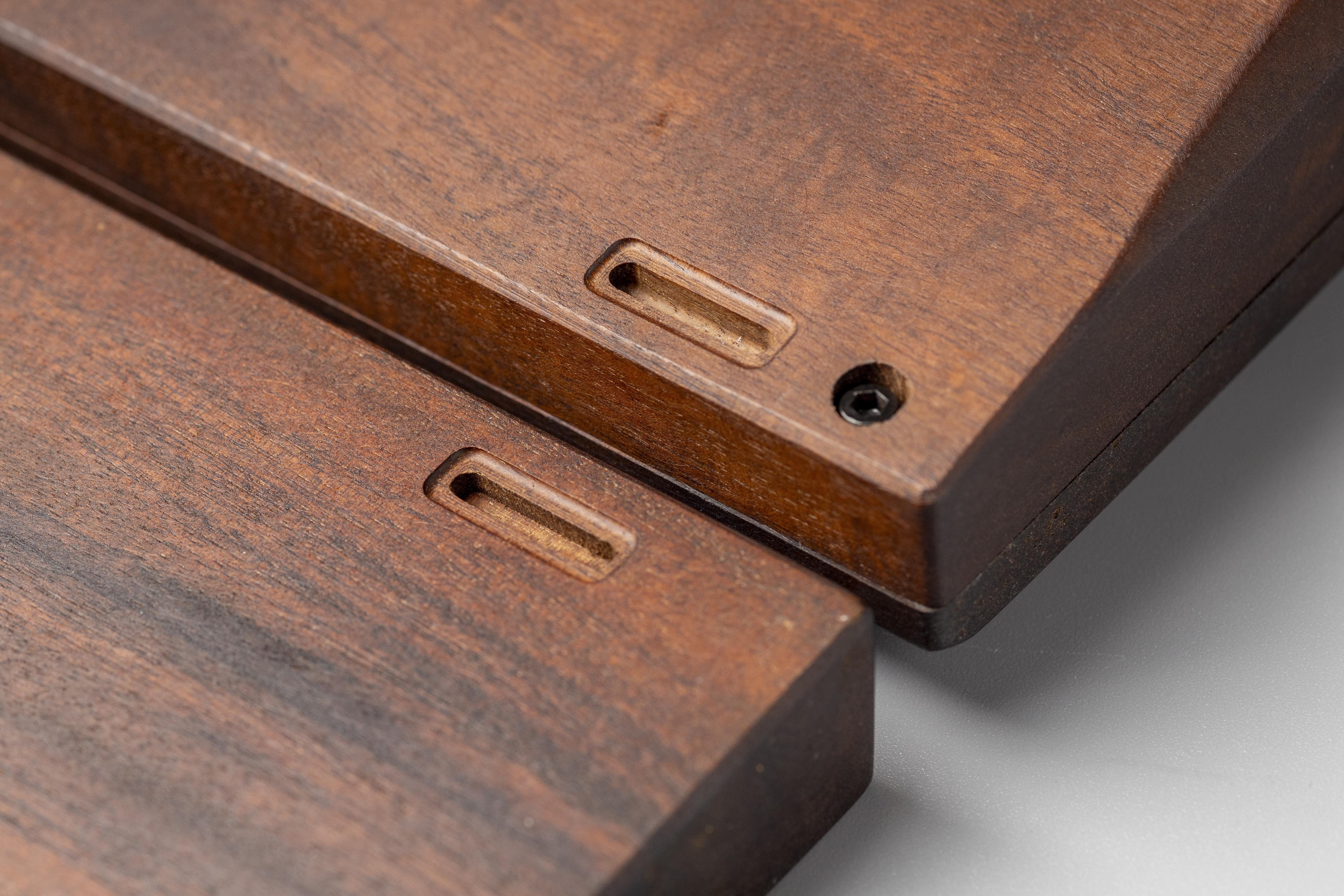 gwŷdd65 - Thermally Modified Wood Keyboard image 2