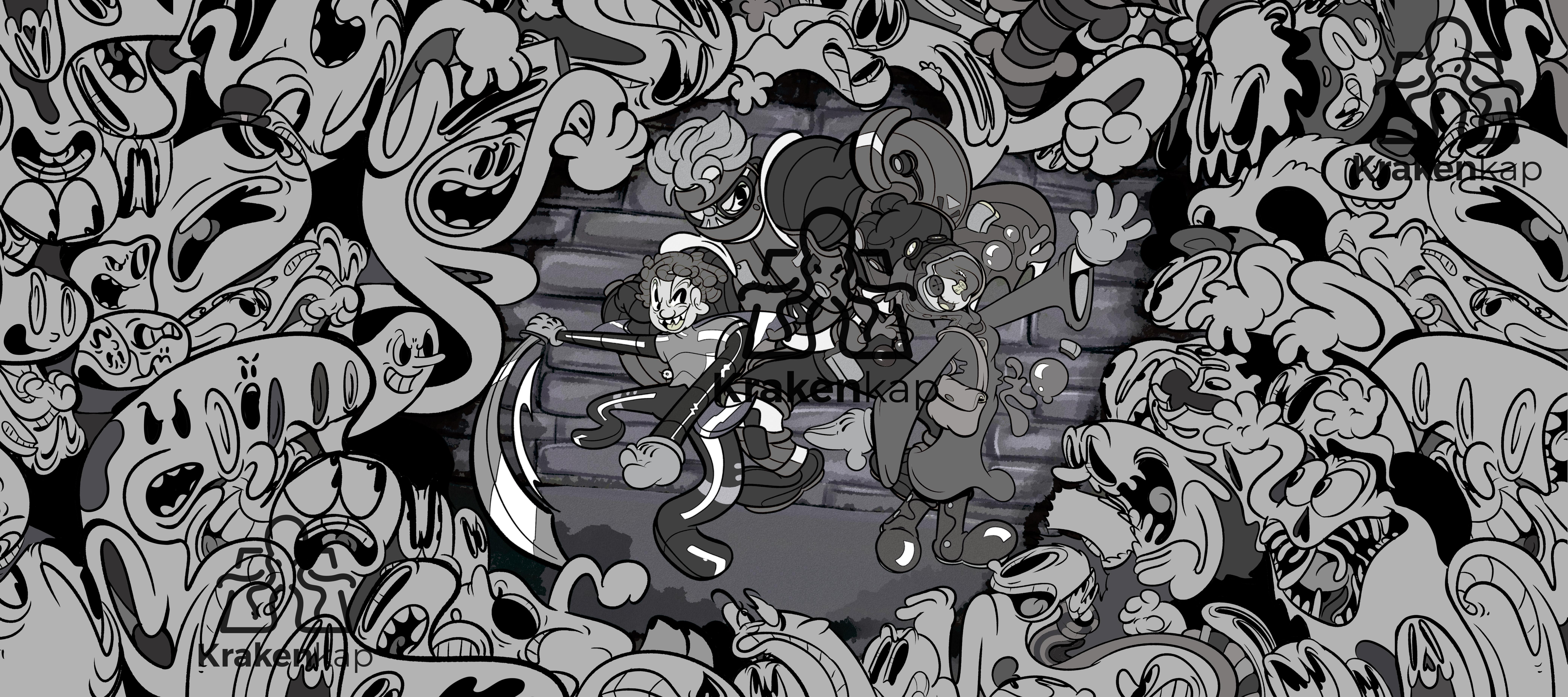 Kraken Trio Deskmat coming!!!GROUP BUY LIVE!!!!!