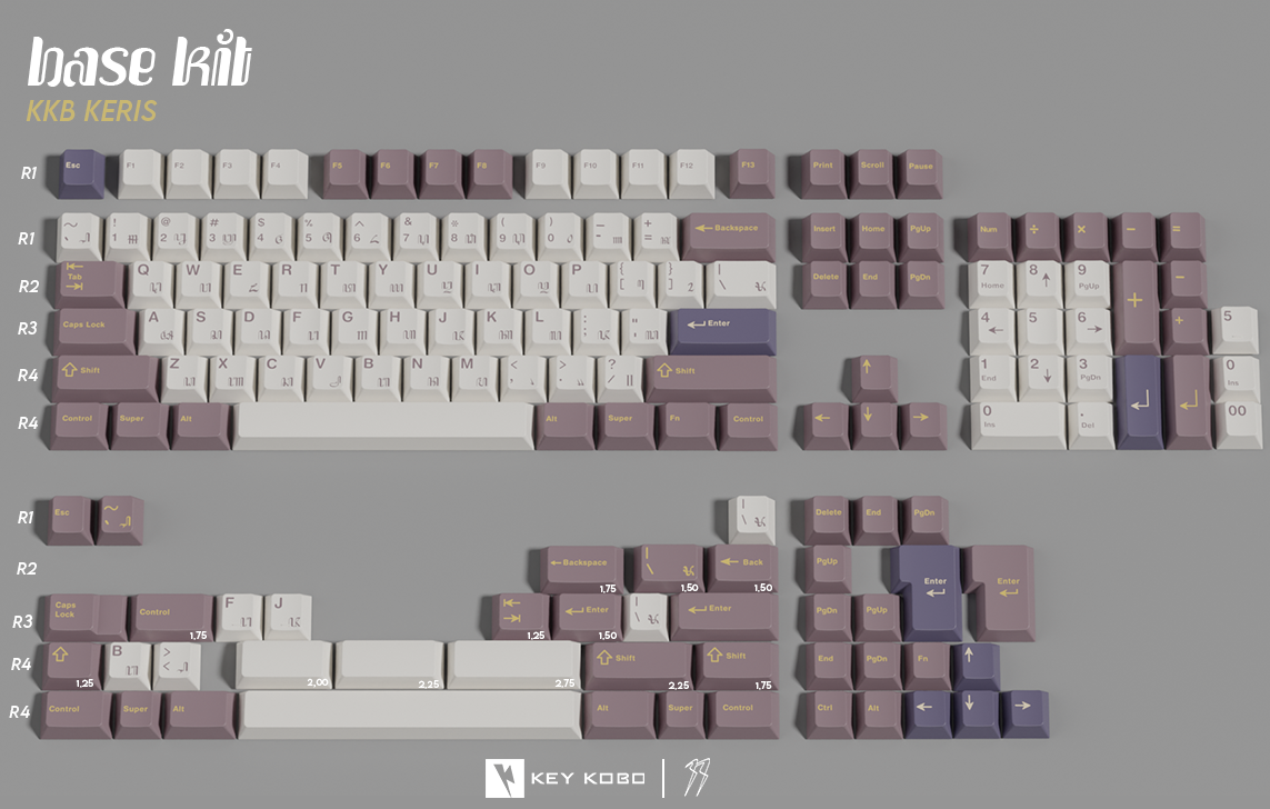 Keykobo Keris | New Render, Deskmat, Color Samples image 3