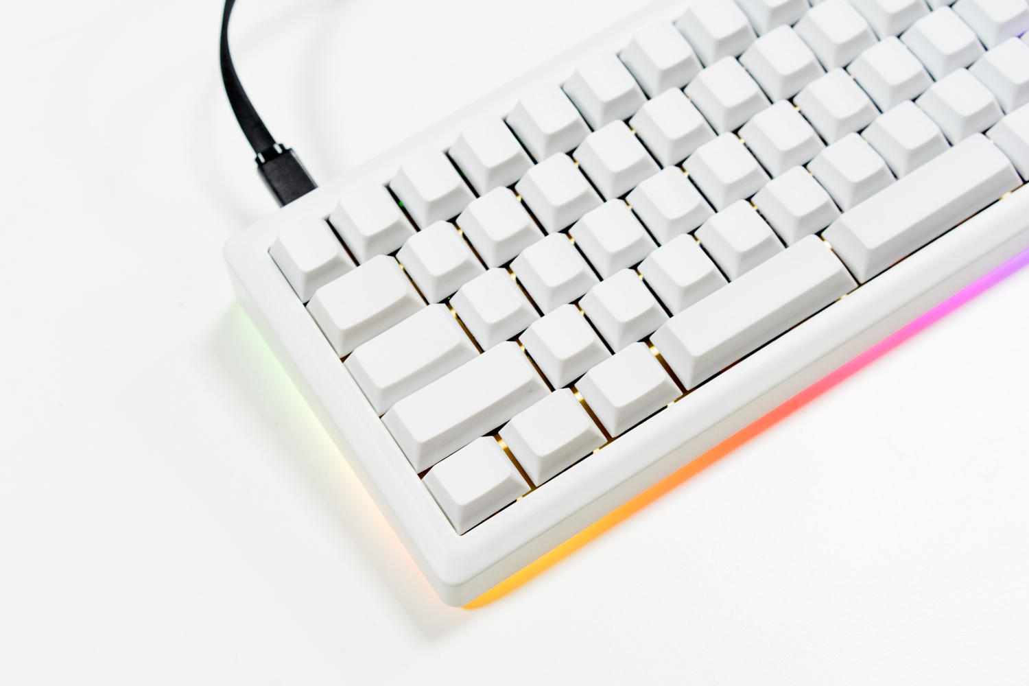 Chiwi60 kit w/ brass plate [under glow][Non-floating 7 deg] - Shipping image 8