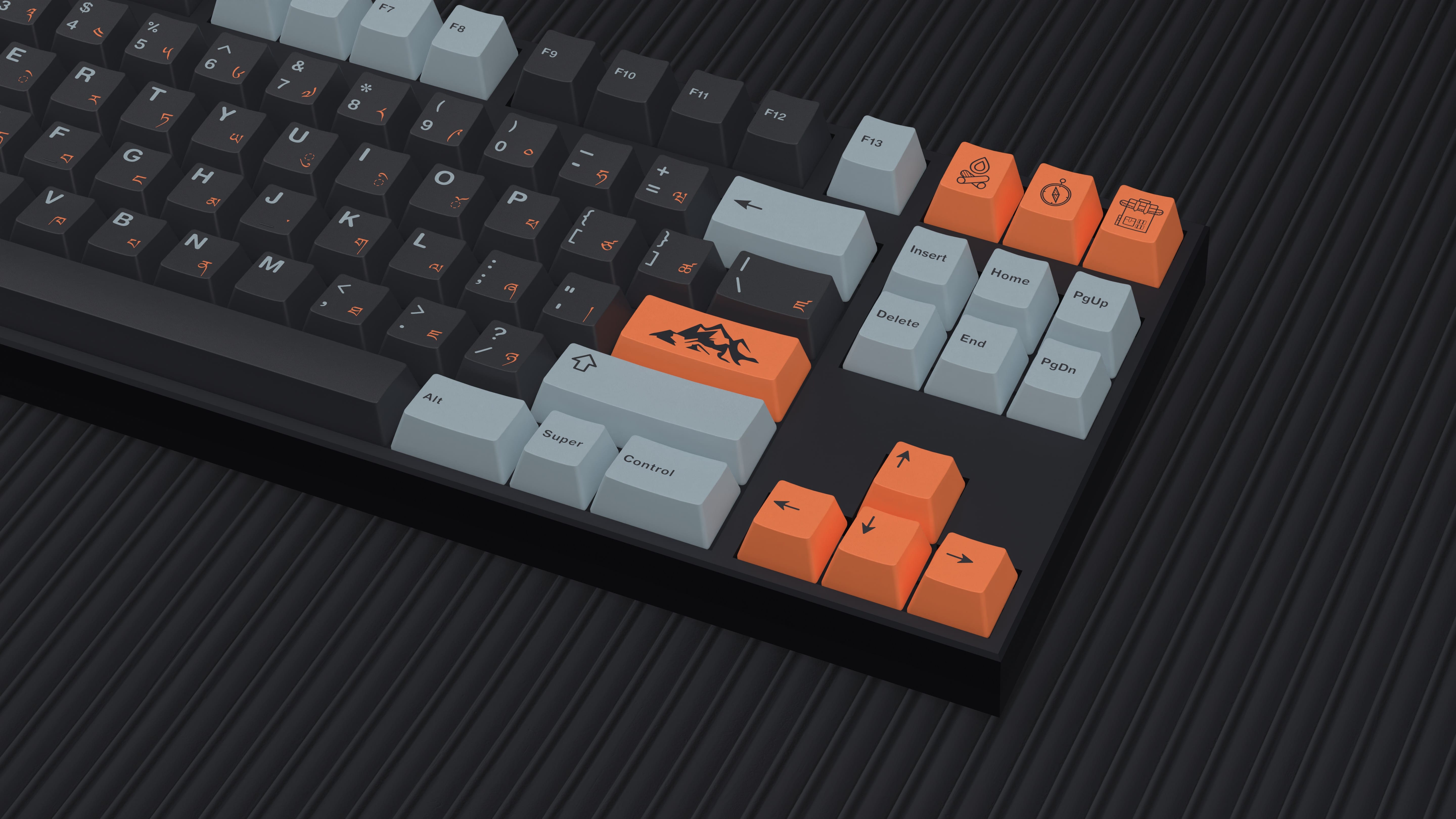 EPBT Flaming Ice keycaps-Because it's there image 2