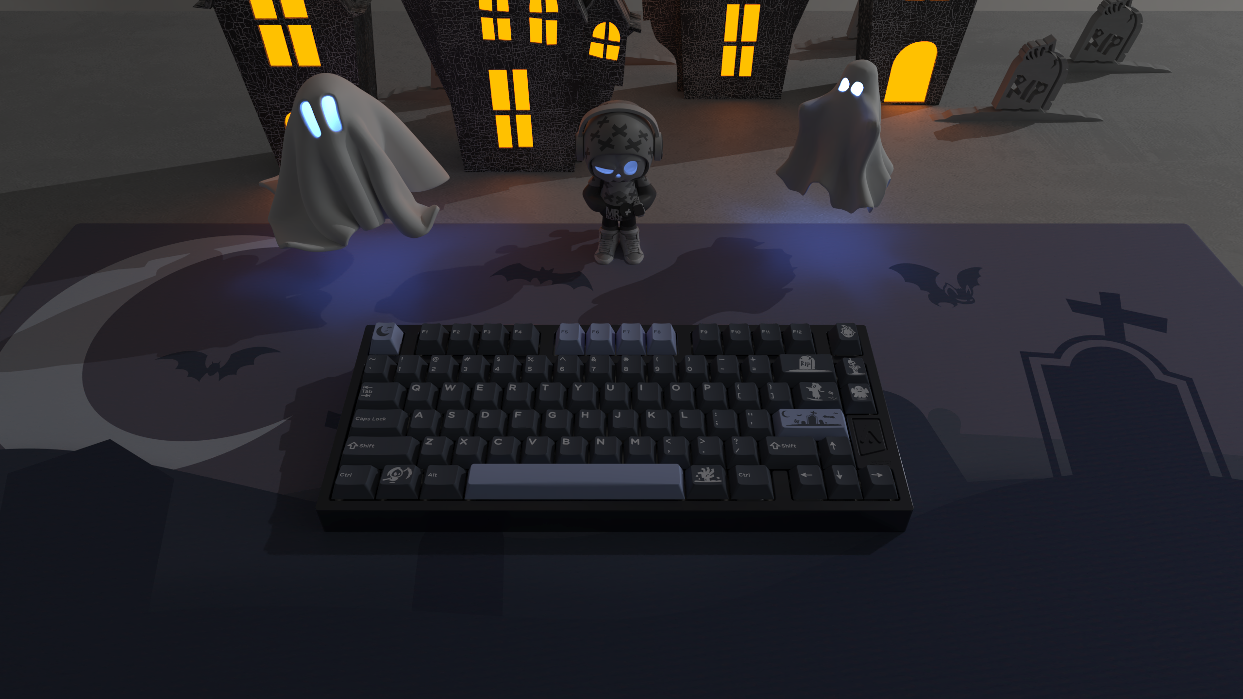 DMK x ZERO-G SUTDIO MIDNIGHT Themed Keycap，Three days until the end of GB! image 24