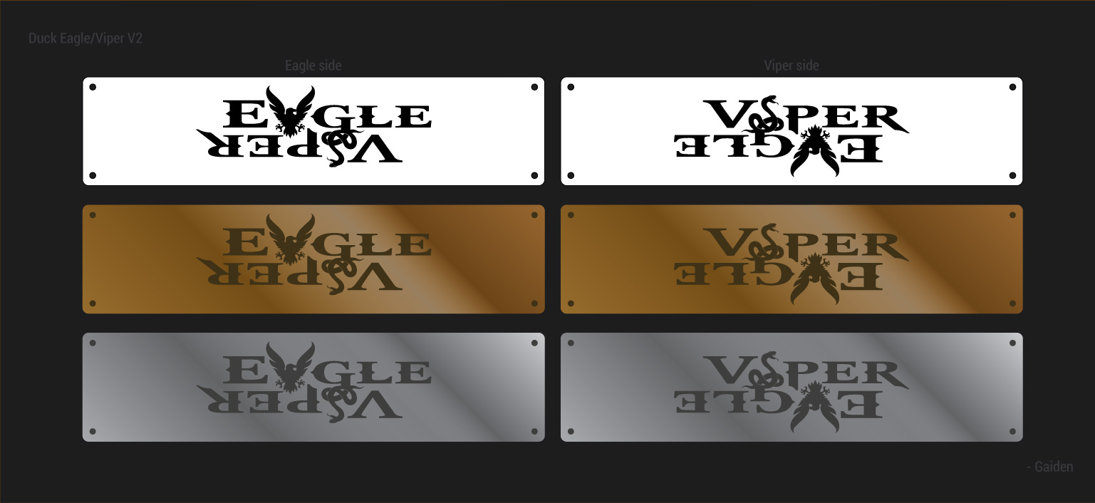Duck Keyboard Weights: Viper/ Eagle, LSv3, Jetfire and TC-V3