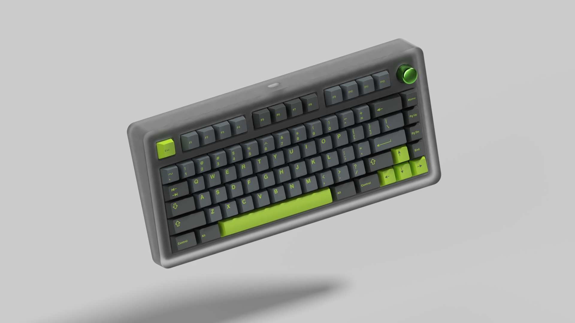 GMK Max Neon - based on all things green and grey image 6