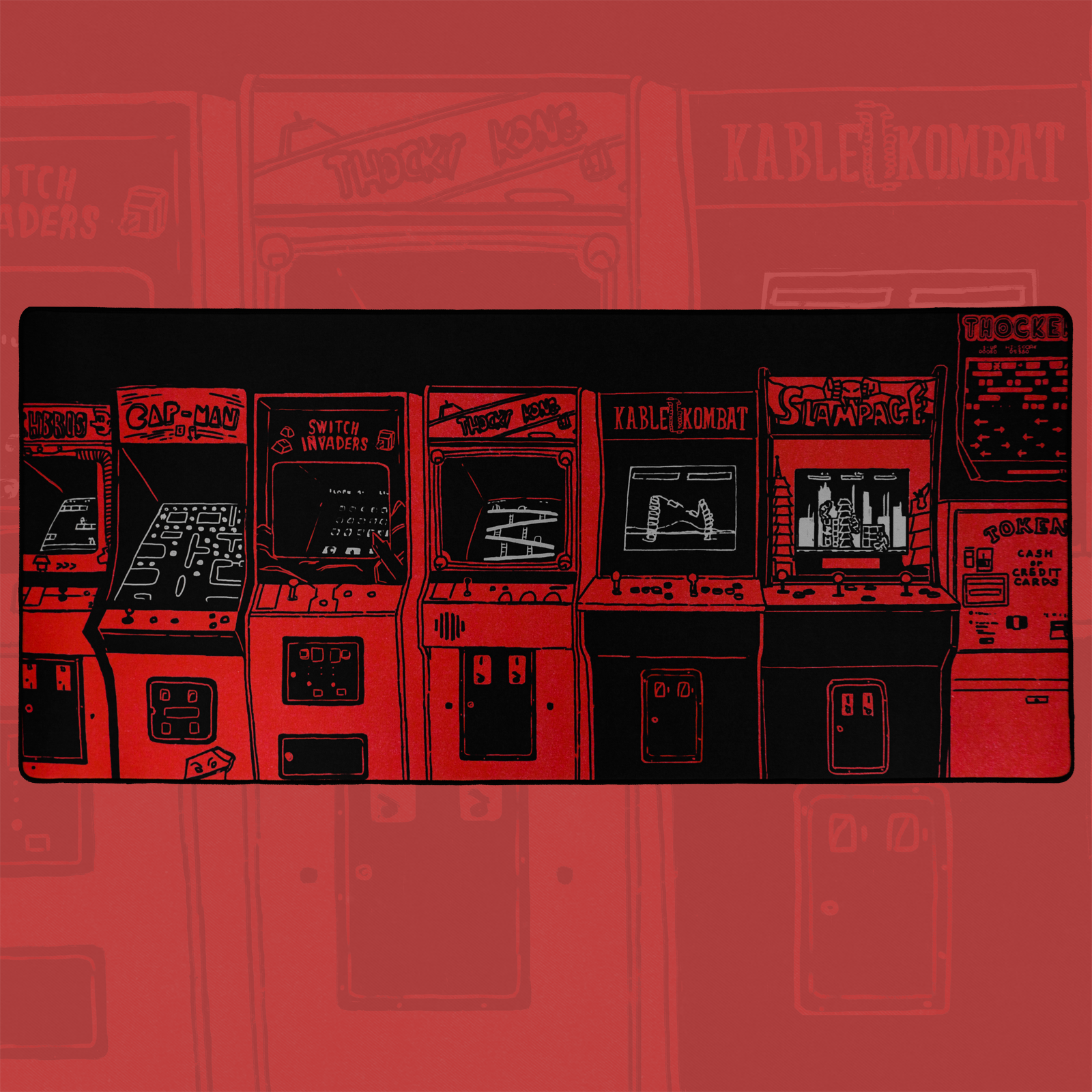Mechade // Arcade Themed Desk Mats // GB CLOSED image 6