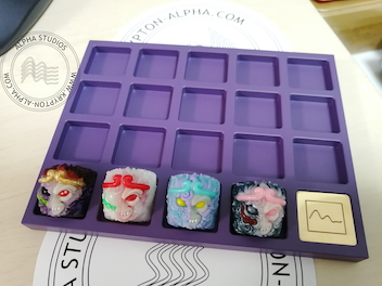 [Pre-Order] Krypton Alpha T19A Artisan Tray. Aluminium & Cerakote™ with Badge image 27