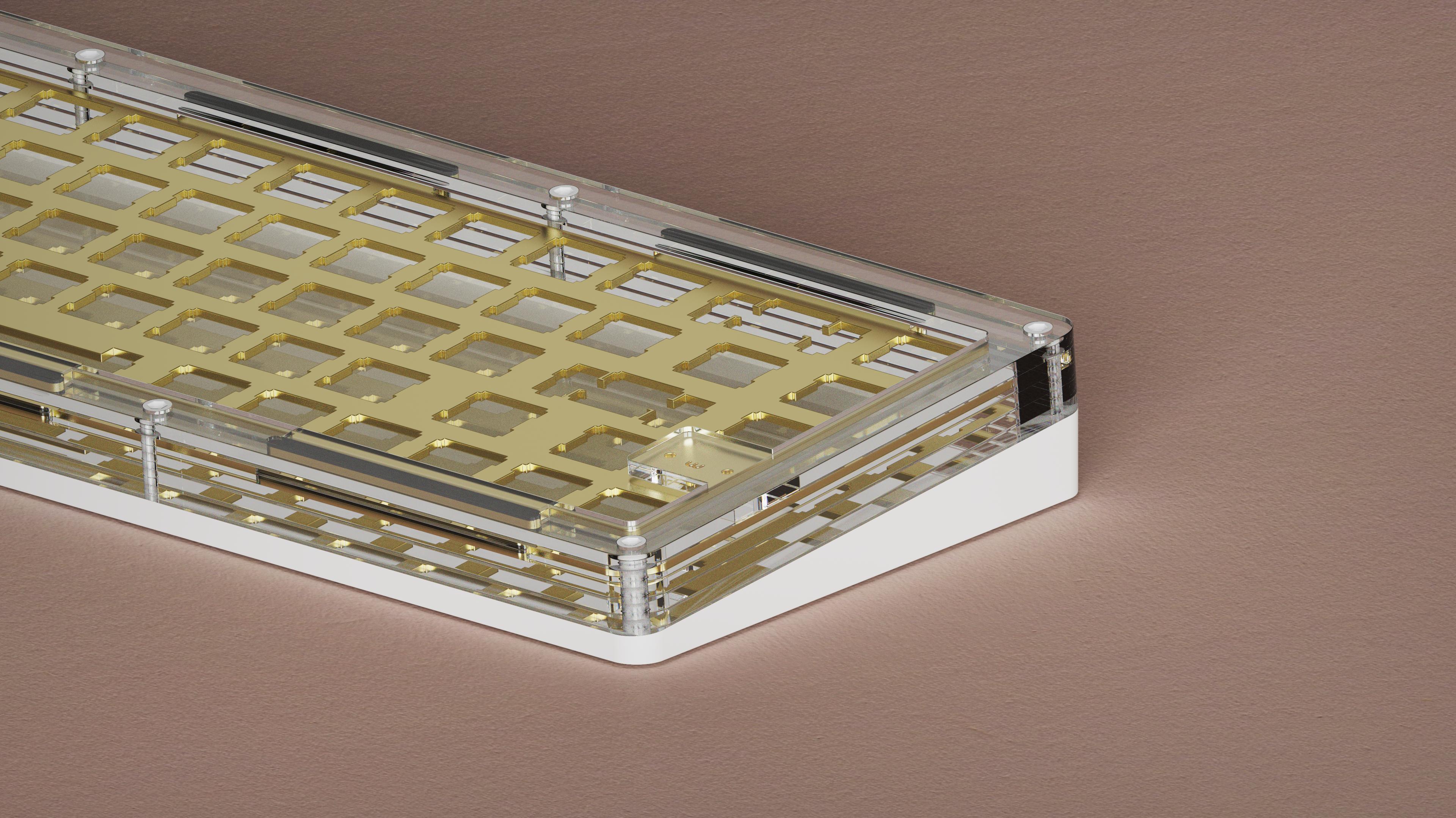 SIX5 - 65% Gasket Acrylic + Aluminum Keyboard [ GB - MARCH ] image 7