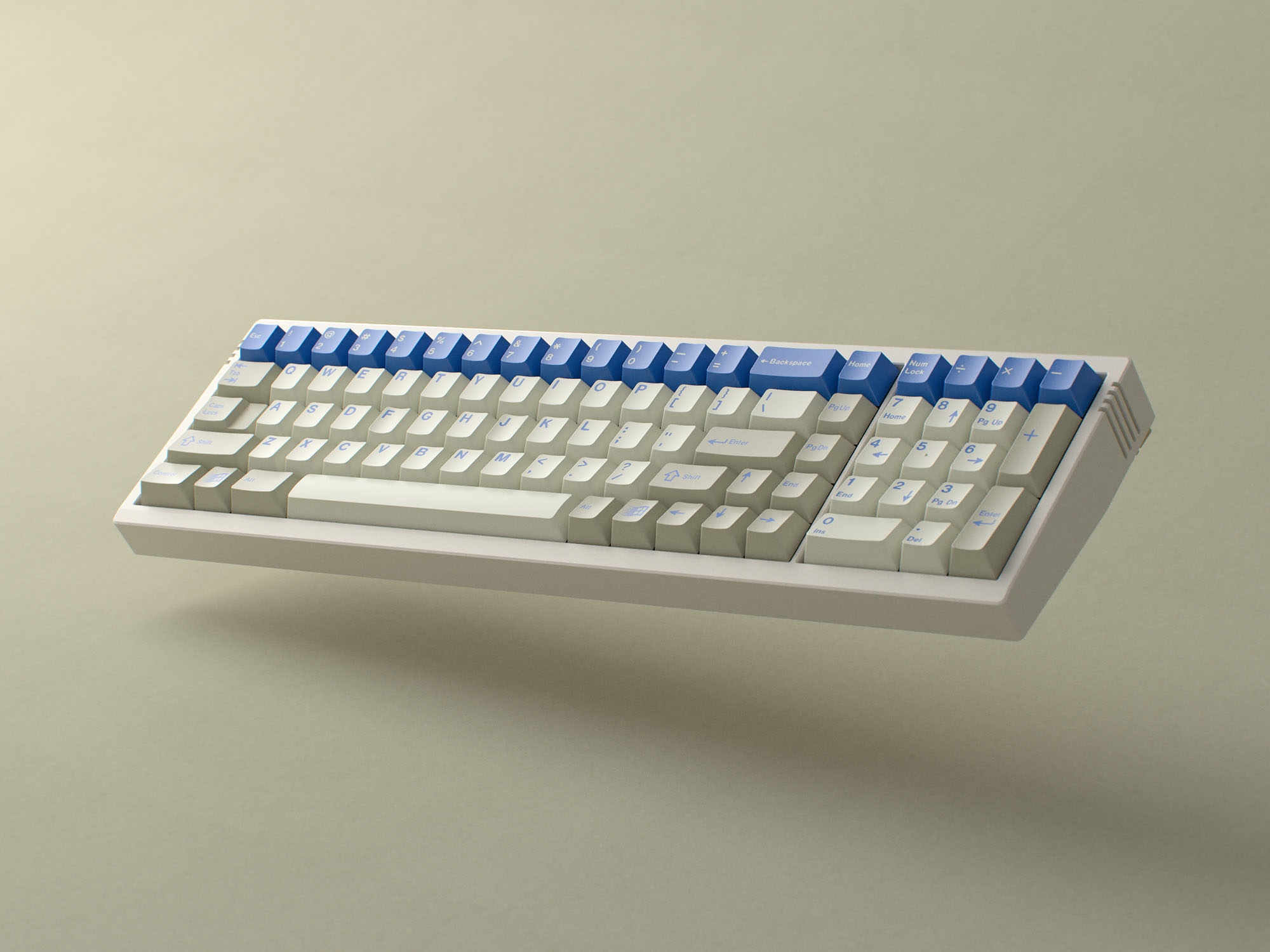 ASCII-F : 65TK || Plateless Top Mount - GB OVER
