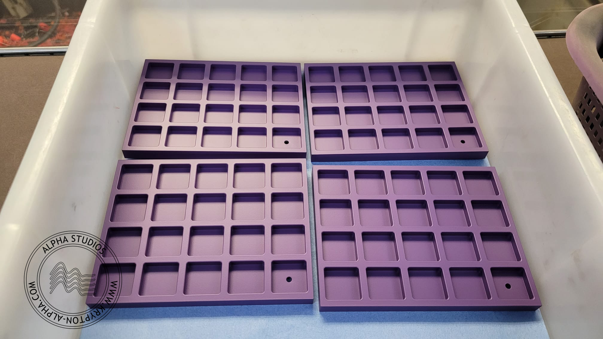 [Pre-Order] Krypton Alpha T19A Artisan Tray. Aluminium & Cerakote™ with Badge image 22