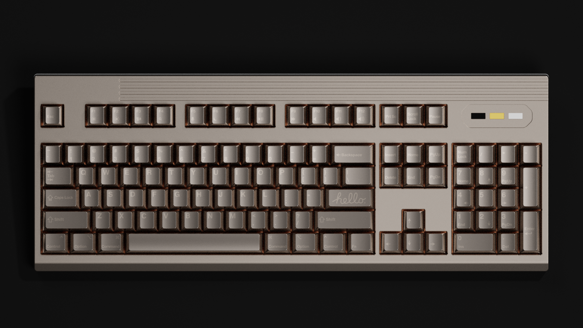 Awekeys 'Hello Silver' Metal Keycaps for MacOS - Update Typing Video image 5