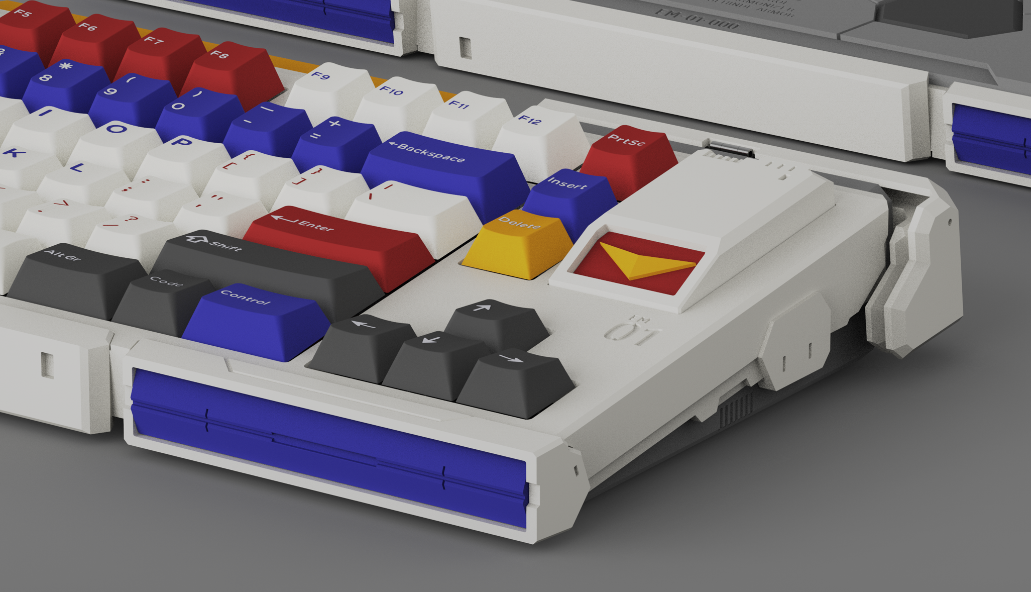 【IC】EM-01 80% Mecha-Themed Keyboard (by Zero G) image 2