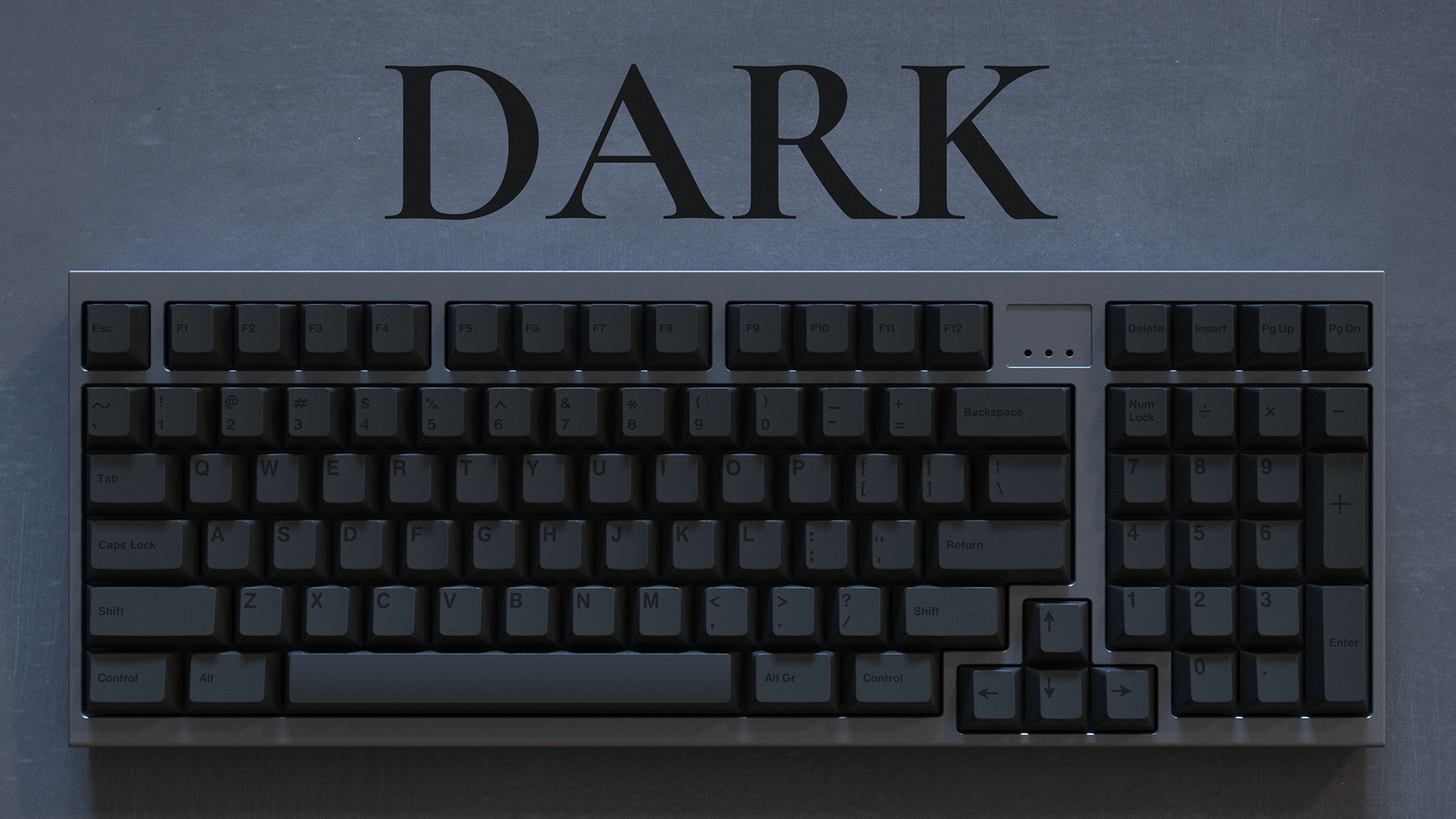 GMK Dark - Groupbuy complete, caps on order