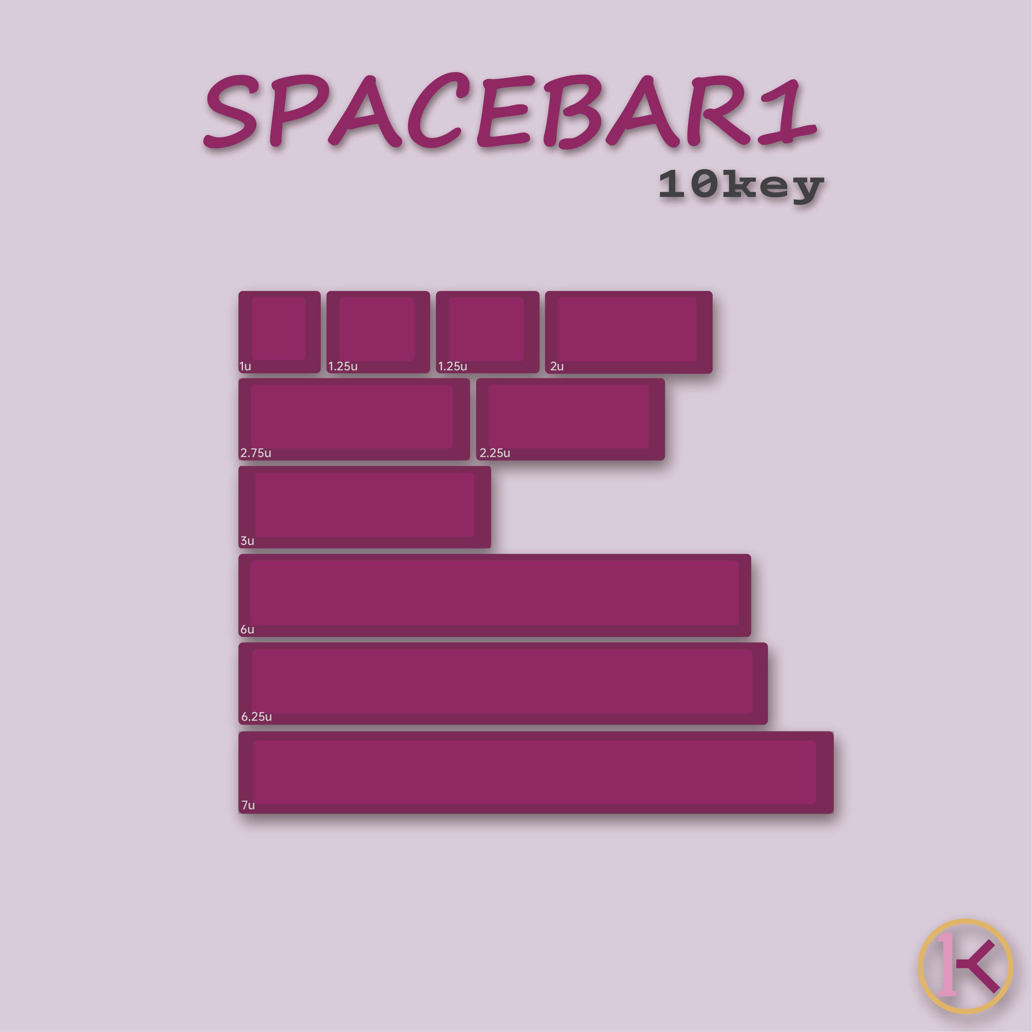 Lancelot Keyset - PBT / Cherry / Geekark image 10