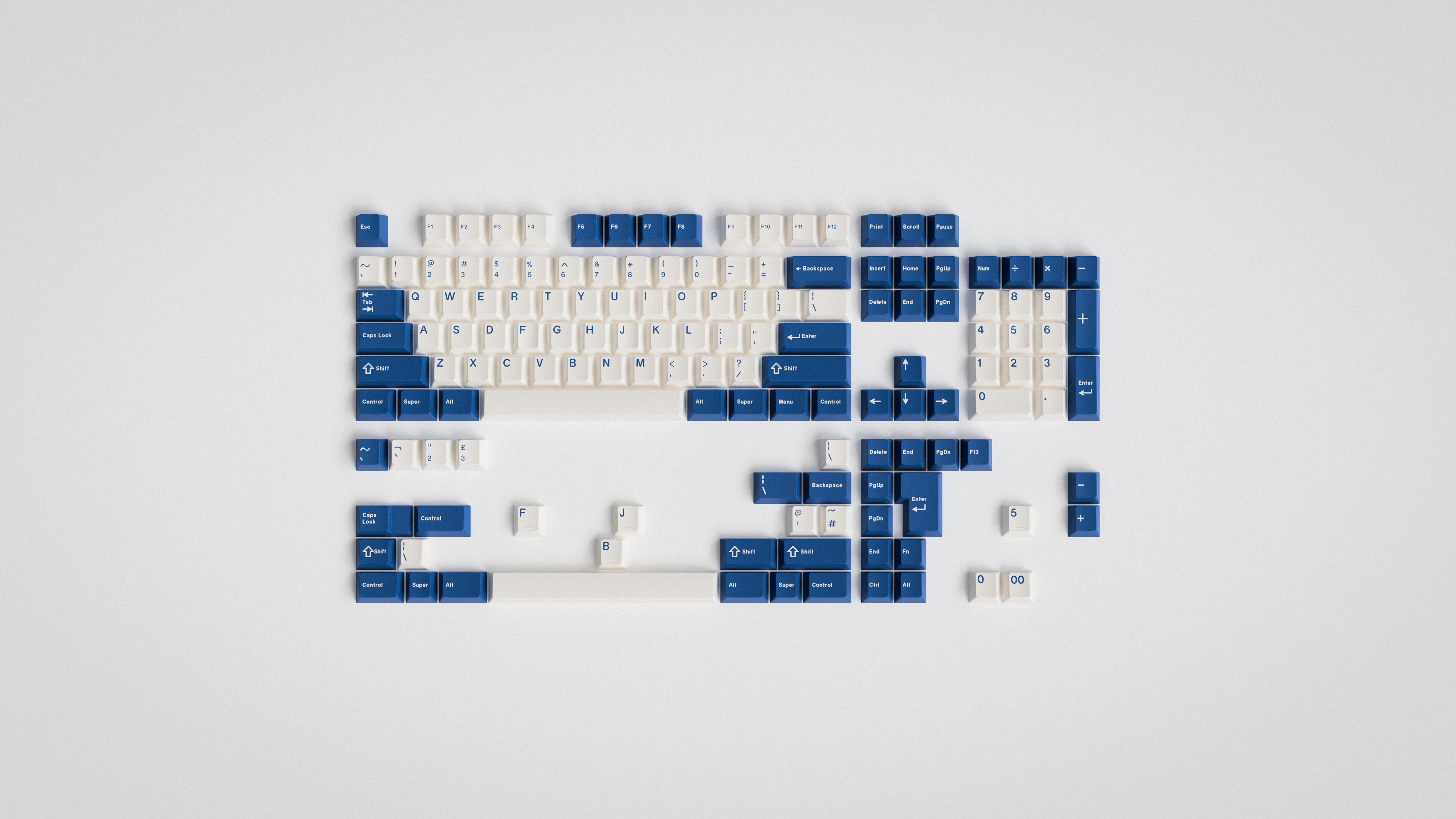 GMK Classic Blue - Shipping! image 3