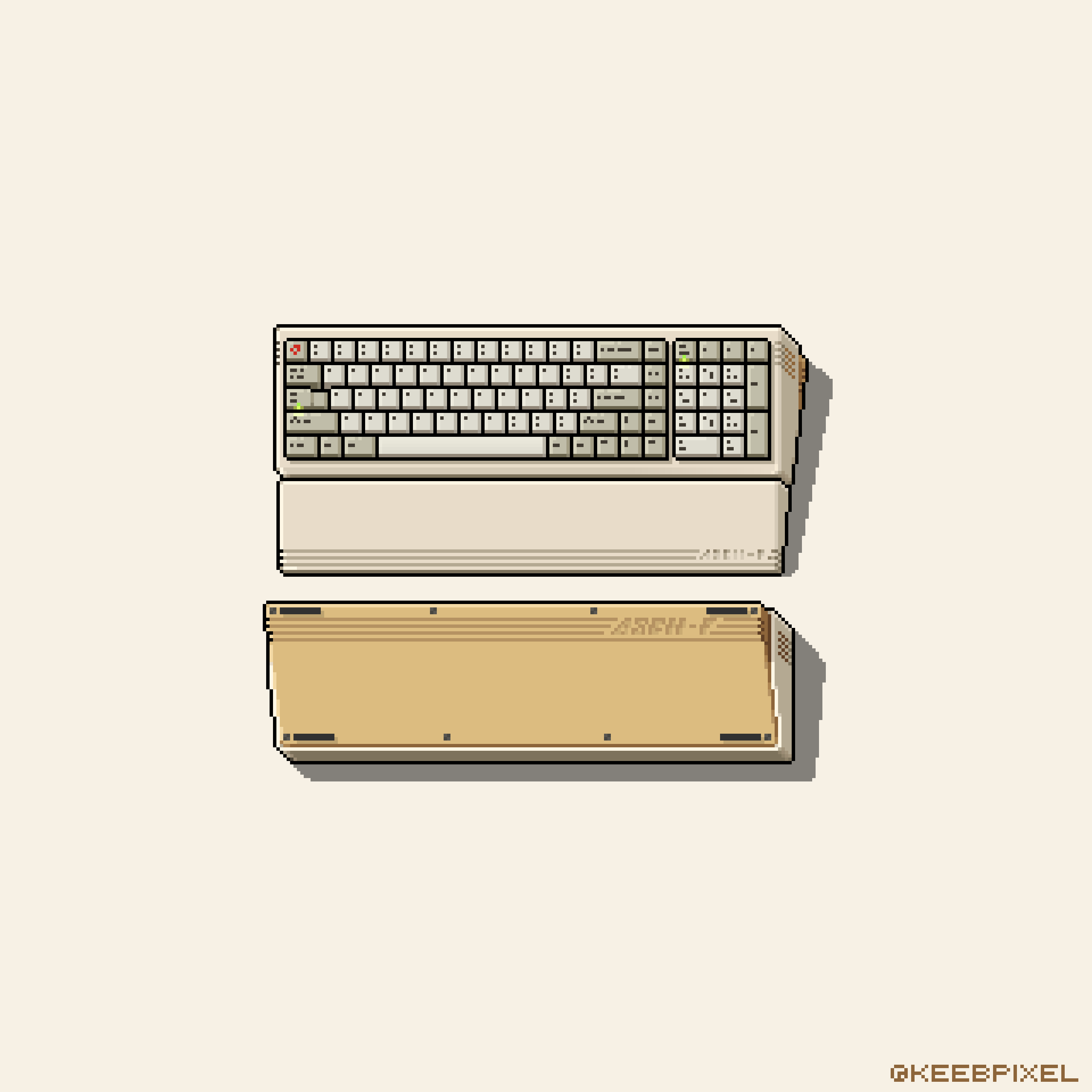 ASCII-F : 65TK || Plateless Top Mount - GB OVER image 32