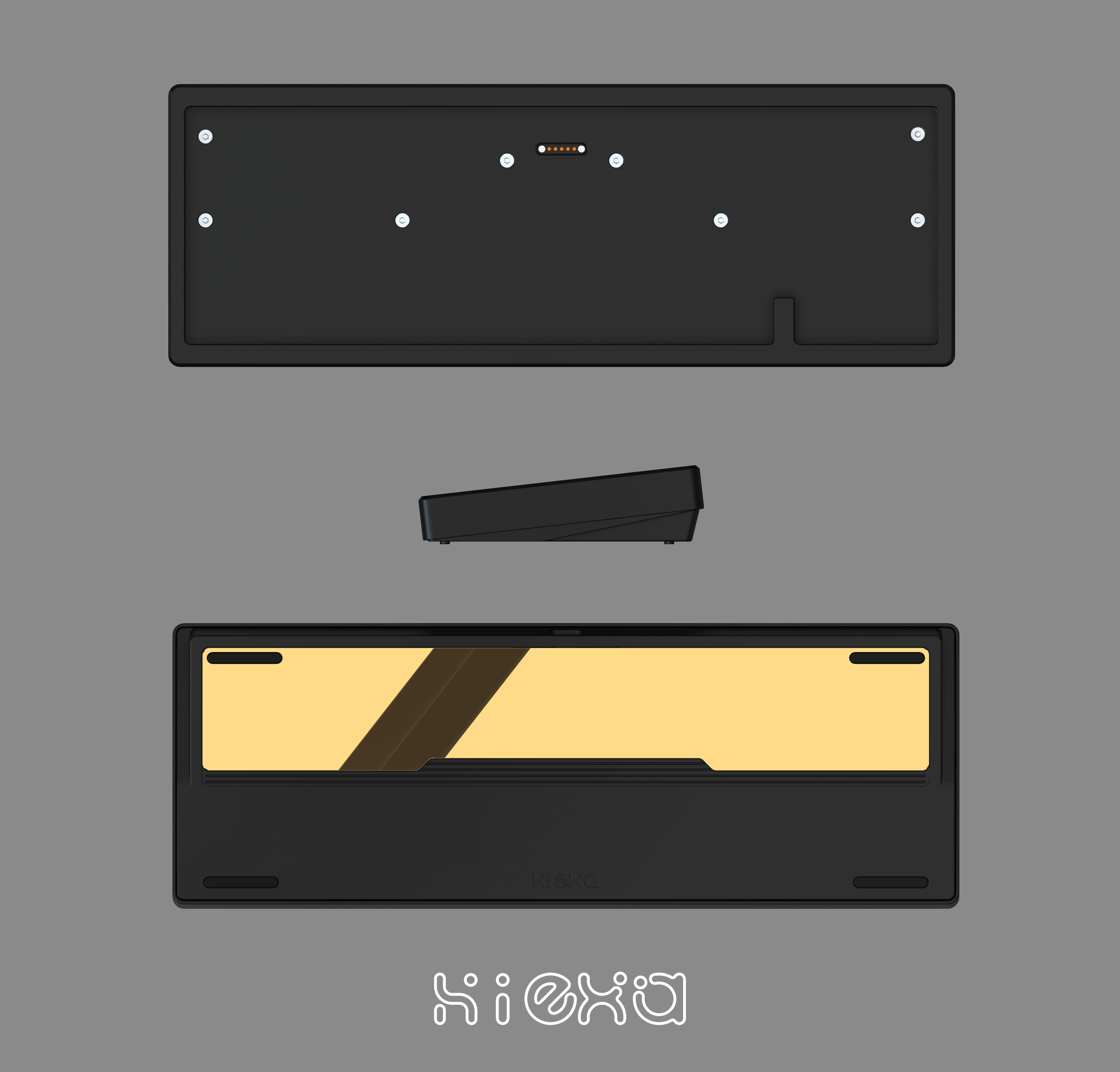 Hiexa V65-Ball Catch Magnetic Connector Tri-mode Full CNC Custom Keyboard image 4