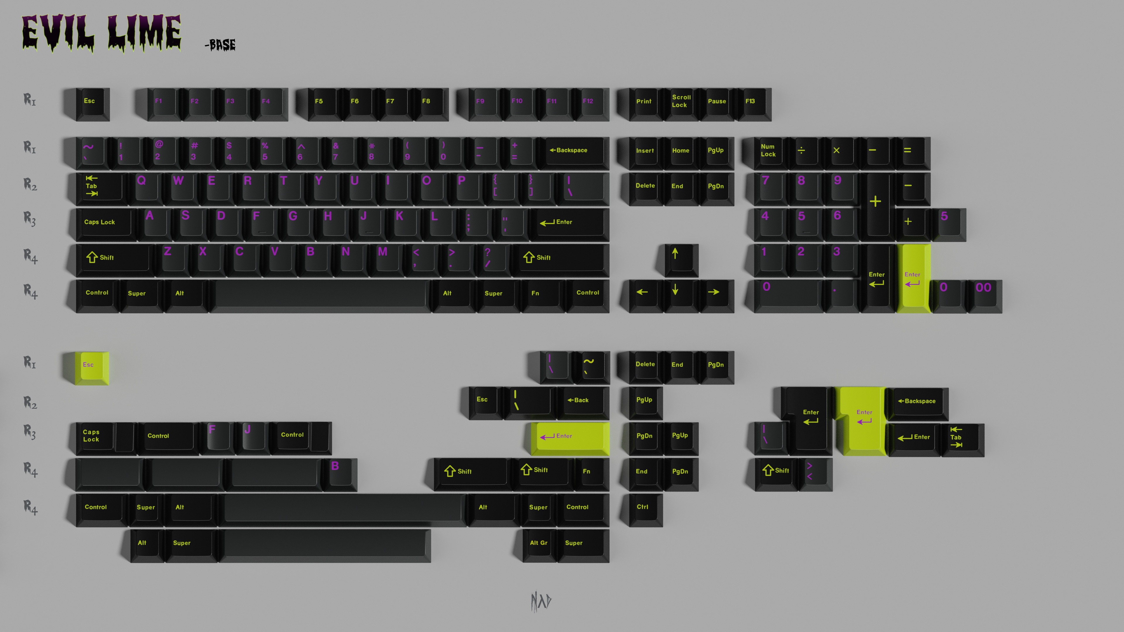 GMK CYL Evil Lime | Samples arrived and Added US vendors image 2