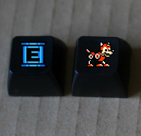 UV Printed 8 Bit MegaMan, Commander Keen, Pac Man, & More [Ordering] image 4