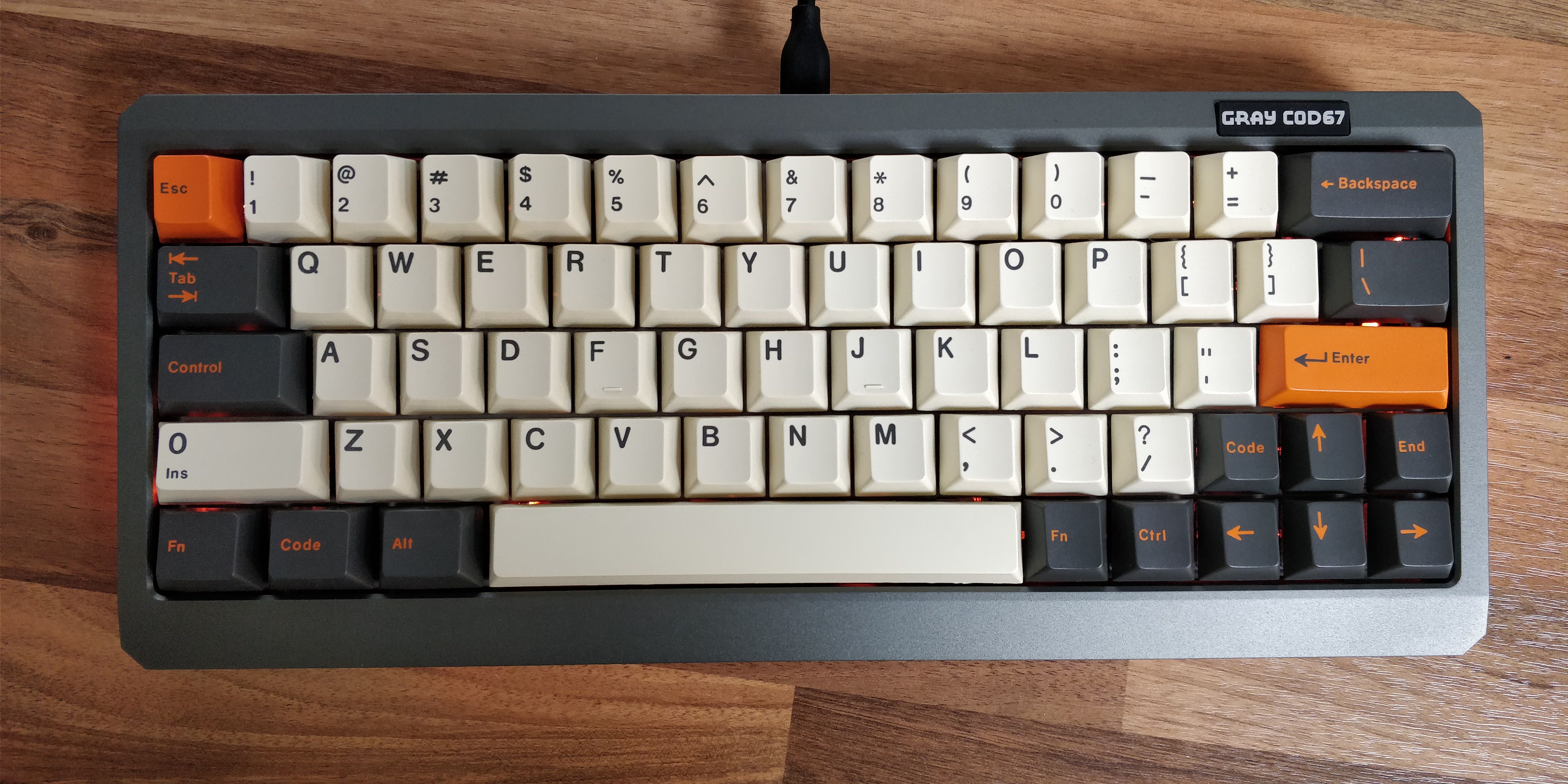 GRAY COD67 60%Custom Keyboard【GB sold out】 image 13