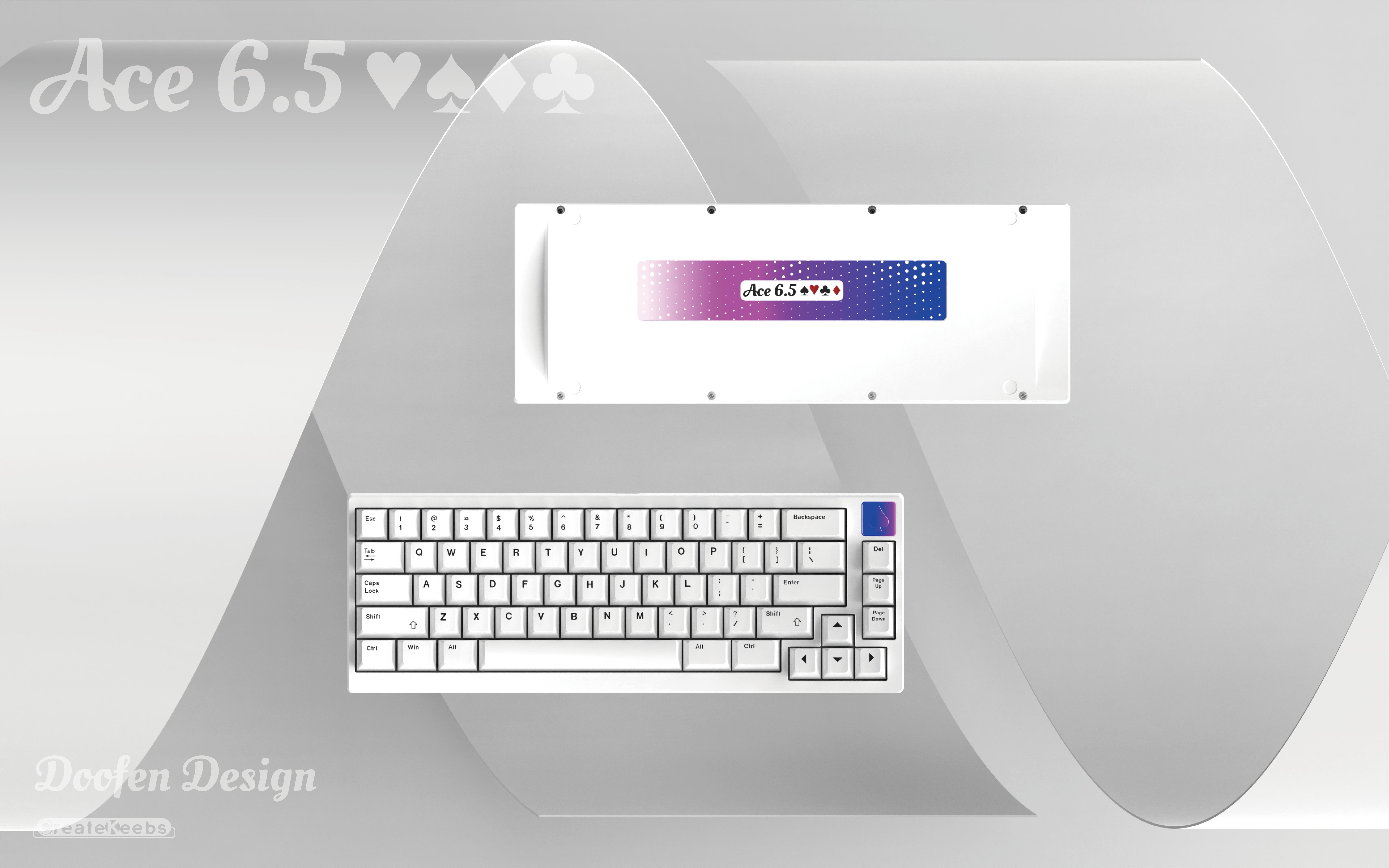 Ace6.5--65% Keyboard,Ceatekeebs 2023 new work image 9